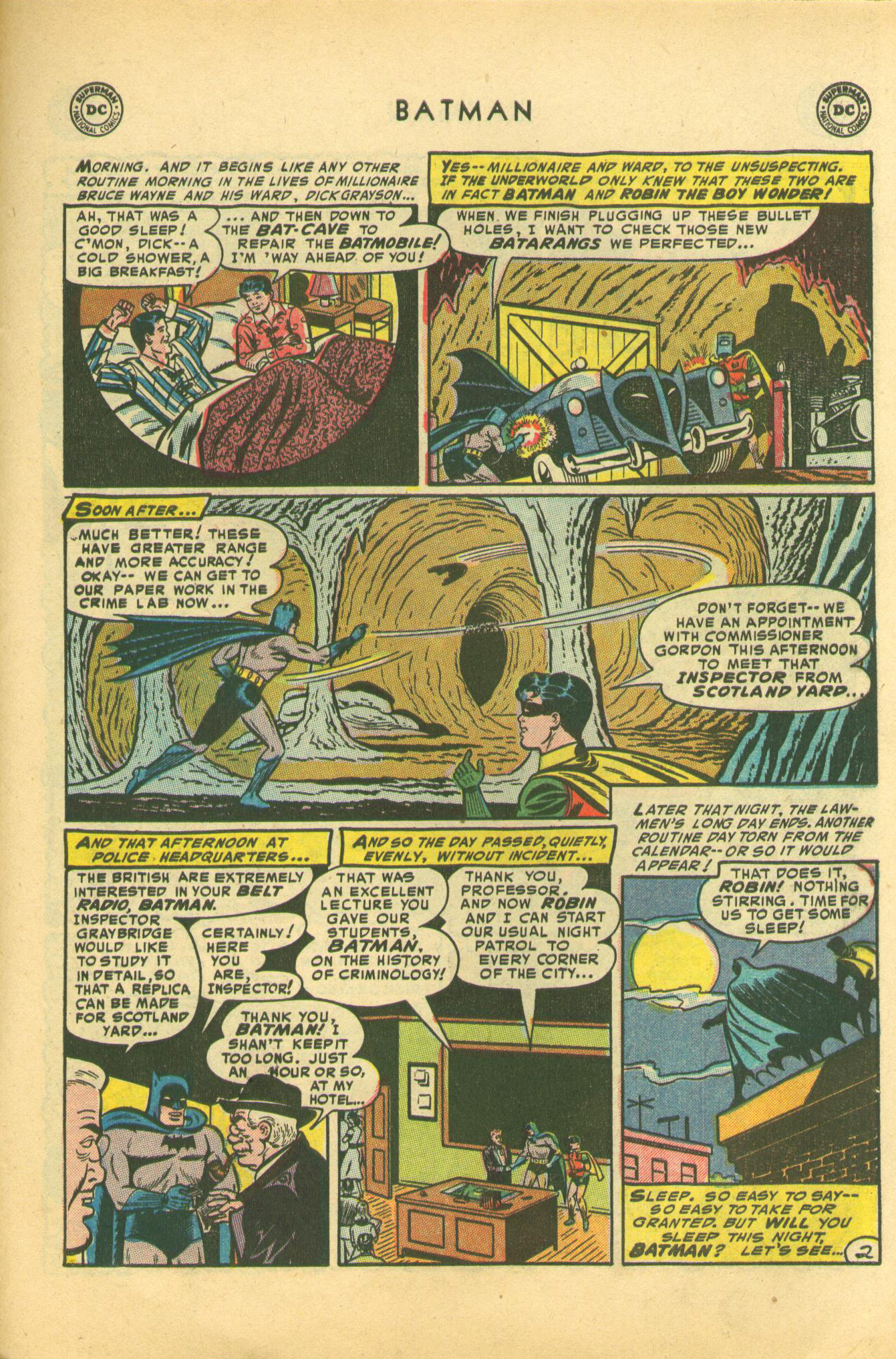 Read online Batman (1940) comic -  Issue #84 - 36