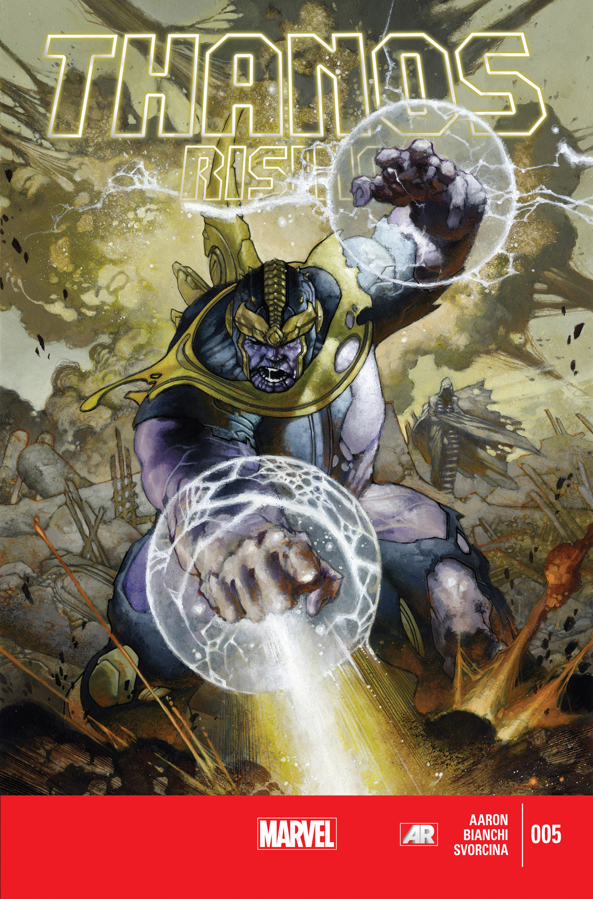 Read online Thanos Rising comic -  Issue #5 - 1