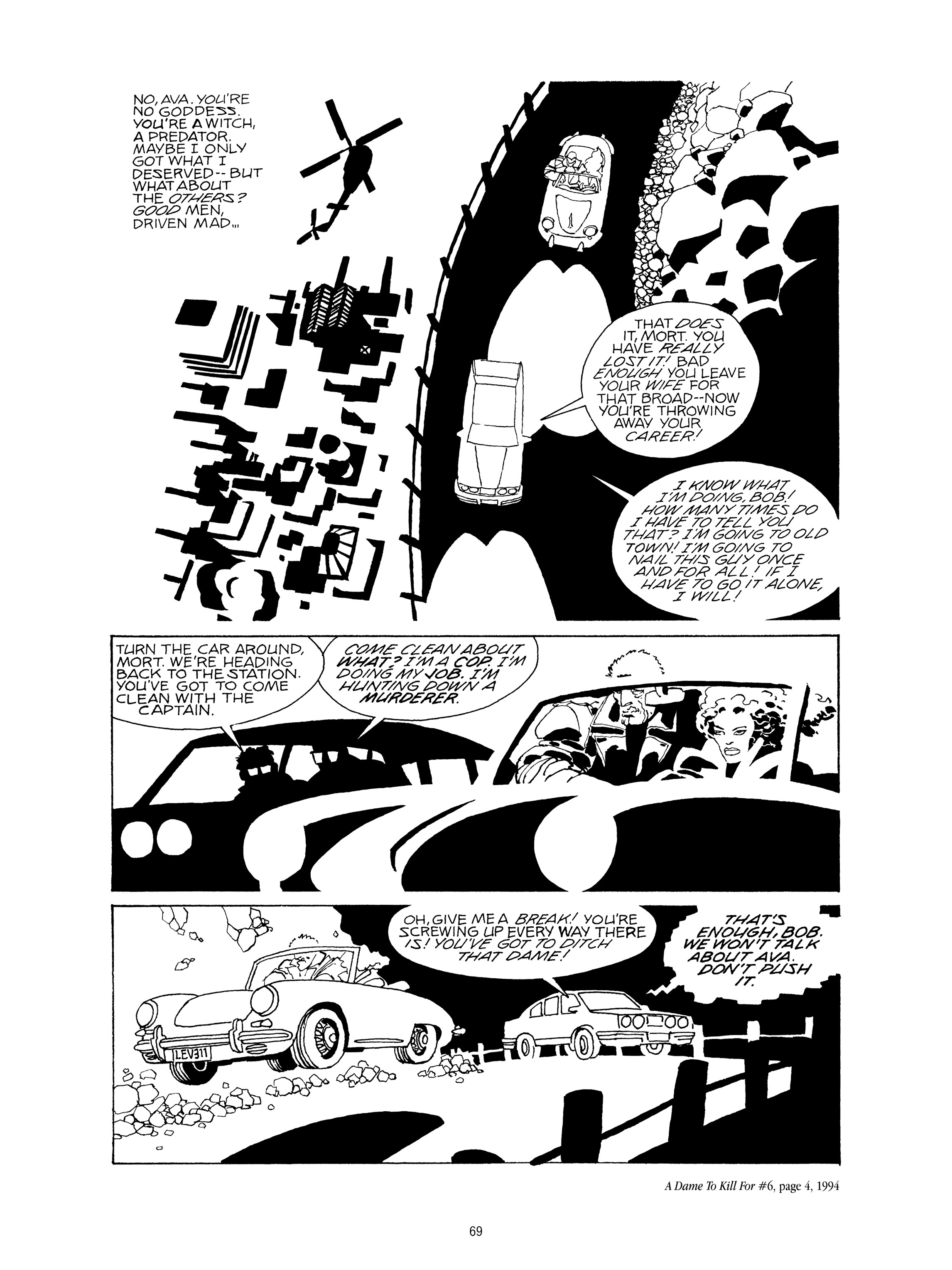 Read online Frank Miller: The Art of Sin City comic -  Issue # TPB - 75
