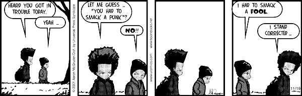Read online The Boondocks Collection comic -  Issue # Year 2001 - 323