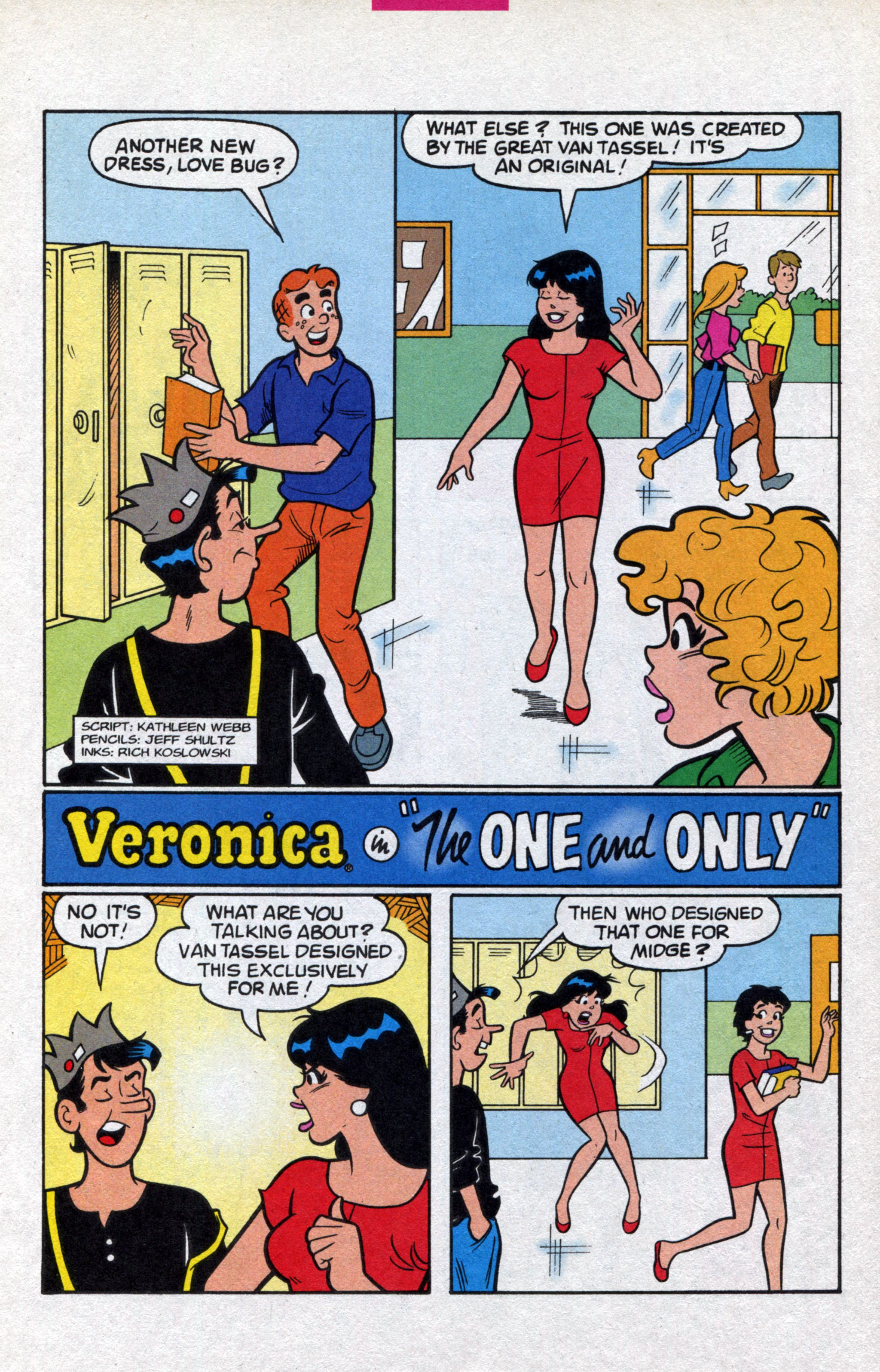 Read online Veronica comic -  Issue #81 - 19