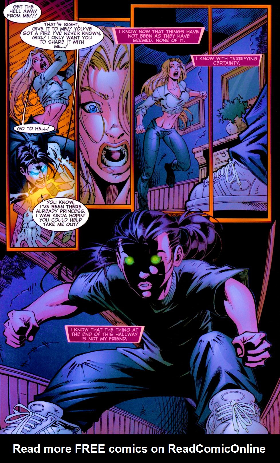 Read online Dreams of the Darkchylde comic -  Issue #4 - 17