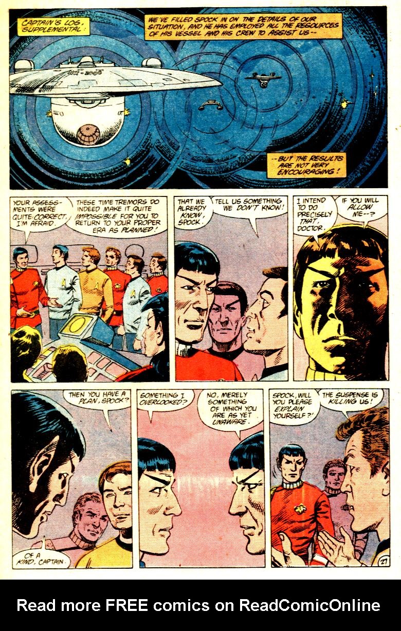 Read online Star Trek (1984) comic -  Issue #33 - 27