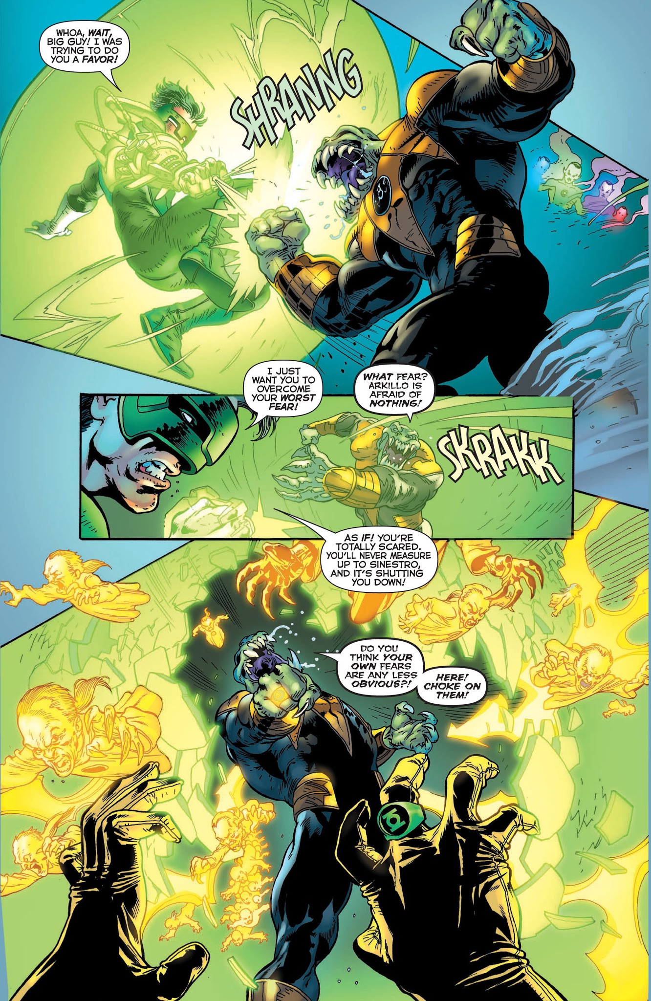 Read online Green Lantern: Rise of the Third Army comic -  Issue # TPB - 160