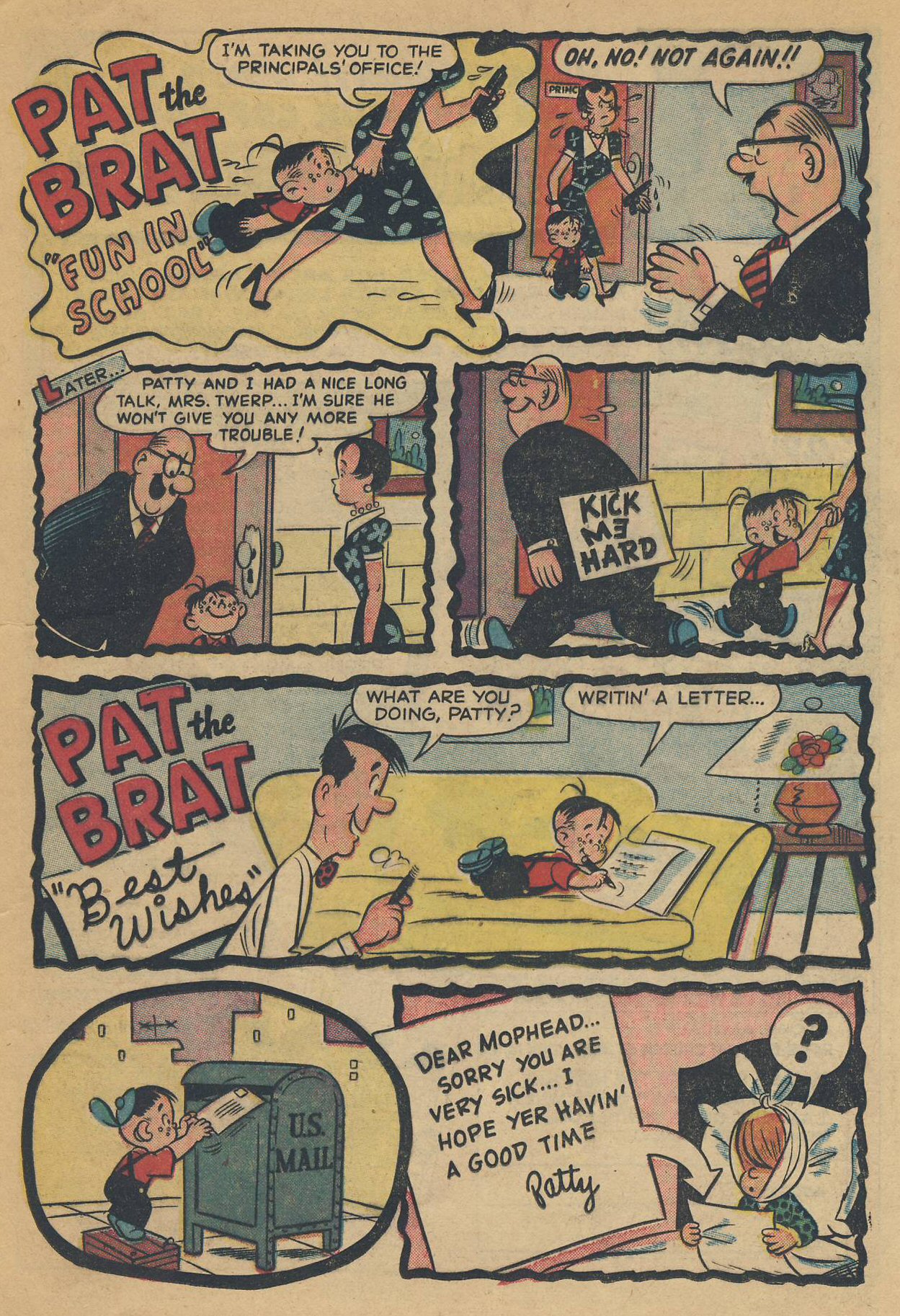 Read online Pat the Brat comic -  Issue #16 - 11