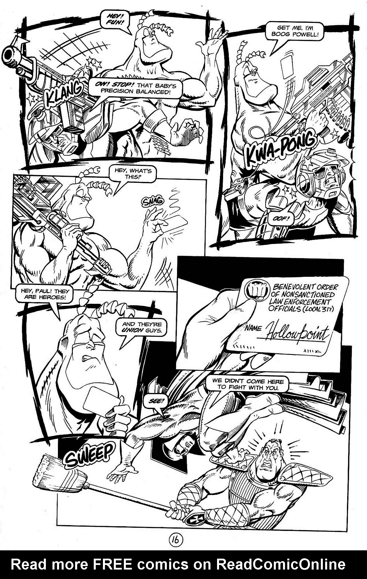 Read online Paul the Samurai (1992) comic -  Issue #9 - 17