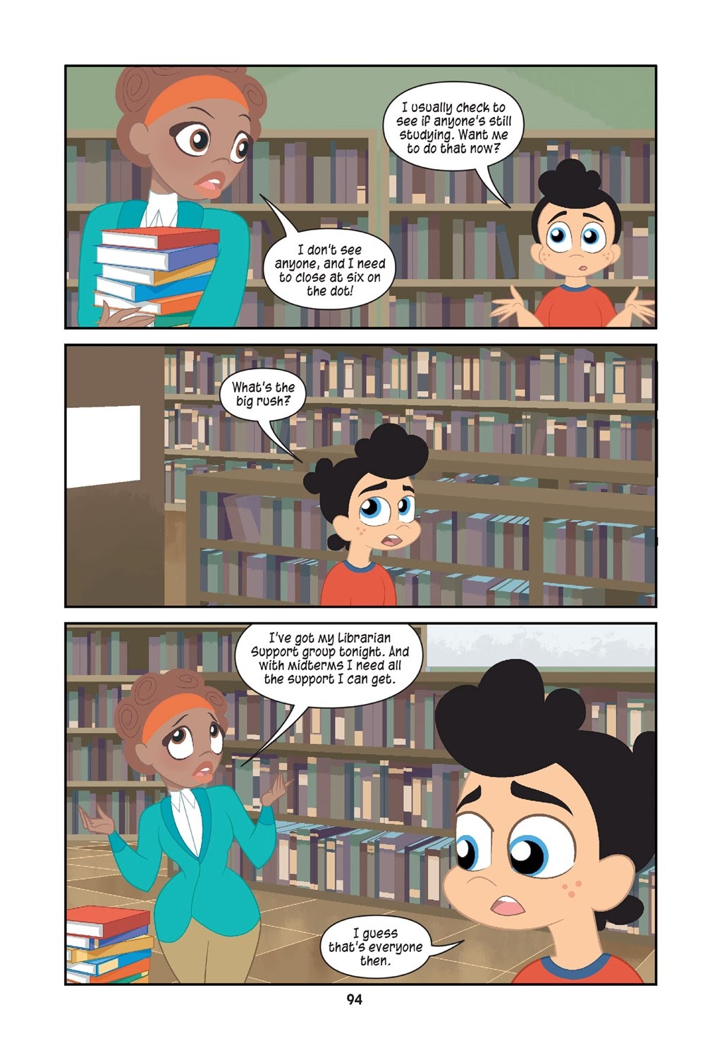 Read online DC Super Hero Girls: Midterms comic -  Issue # TPB - 92
