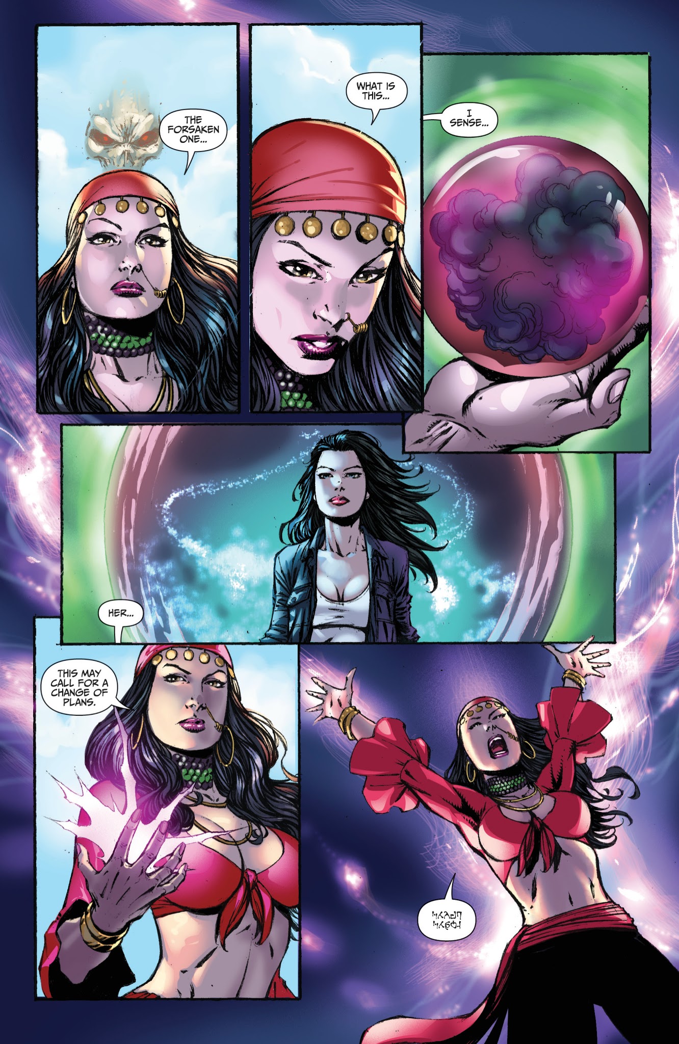 Read online Robyn Hood: Tarot comic -  Issue # Full - 9