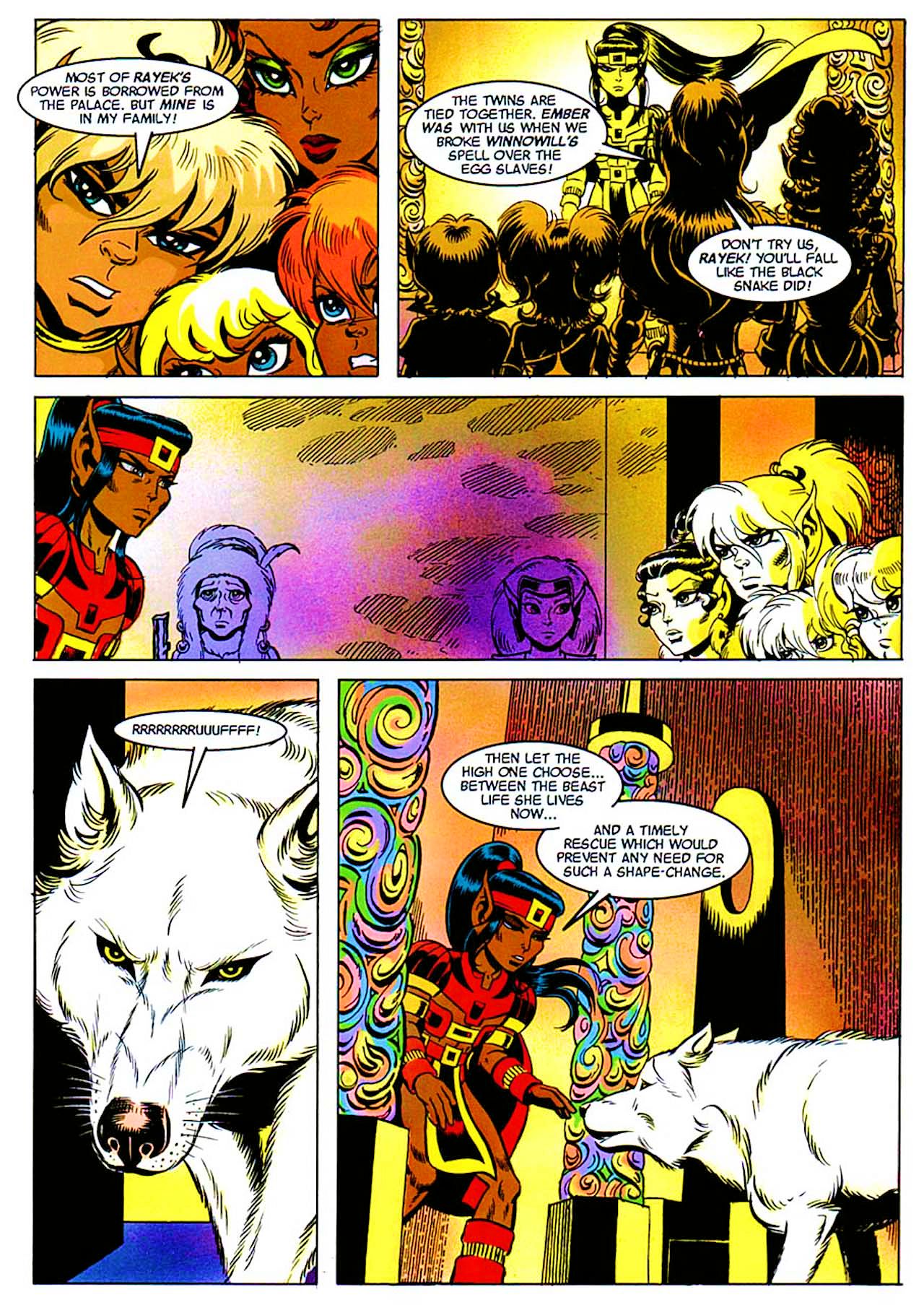 Read online ElfQuest: Kings of the Broken Wheel comic -  Issue #6 - 17