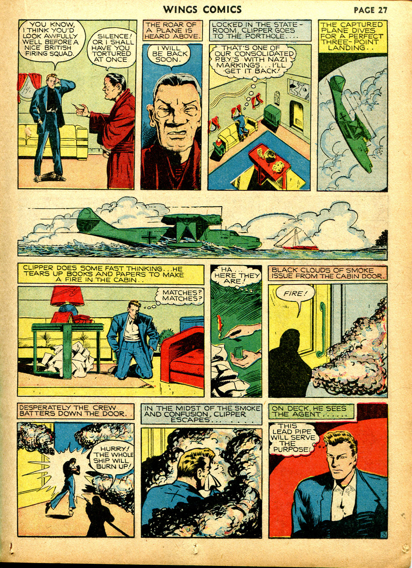 Read online Wings Comics comic -  Issue #6 - 29