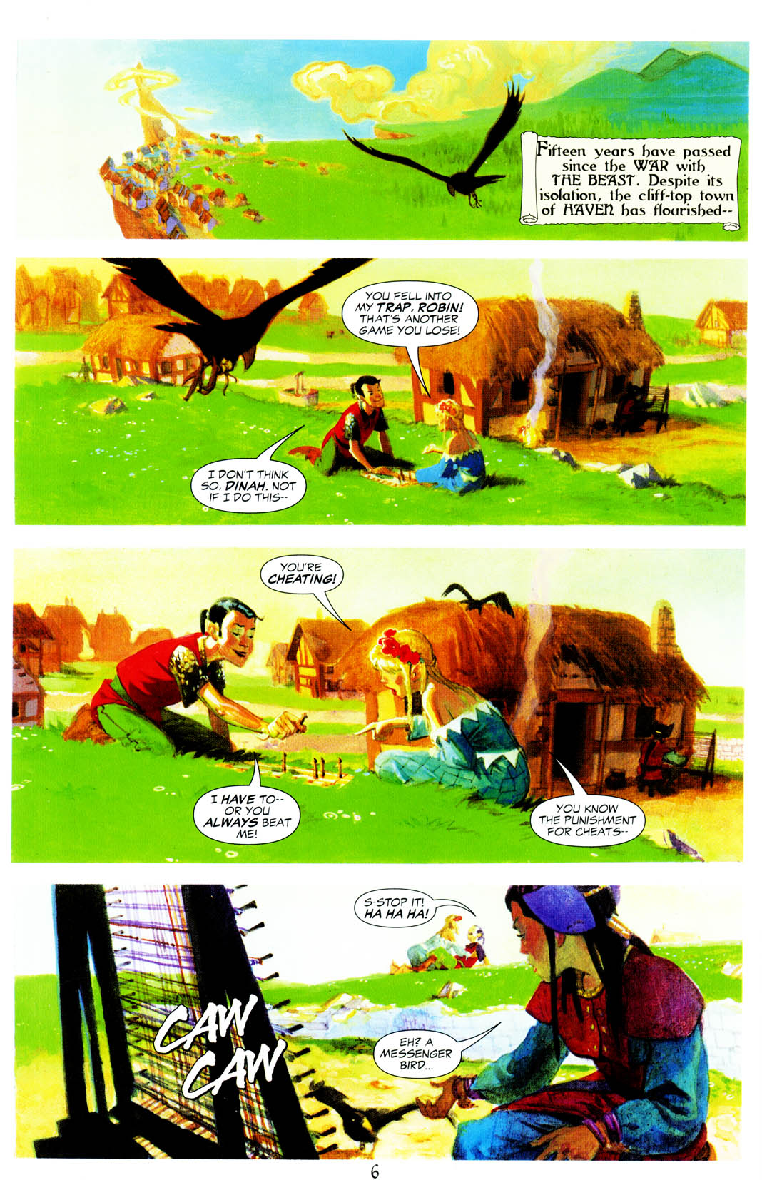 Read online JLA: Riddle of the Beast comic -  Issue # Full - 6