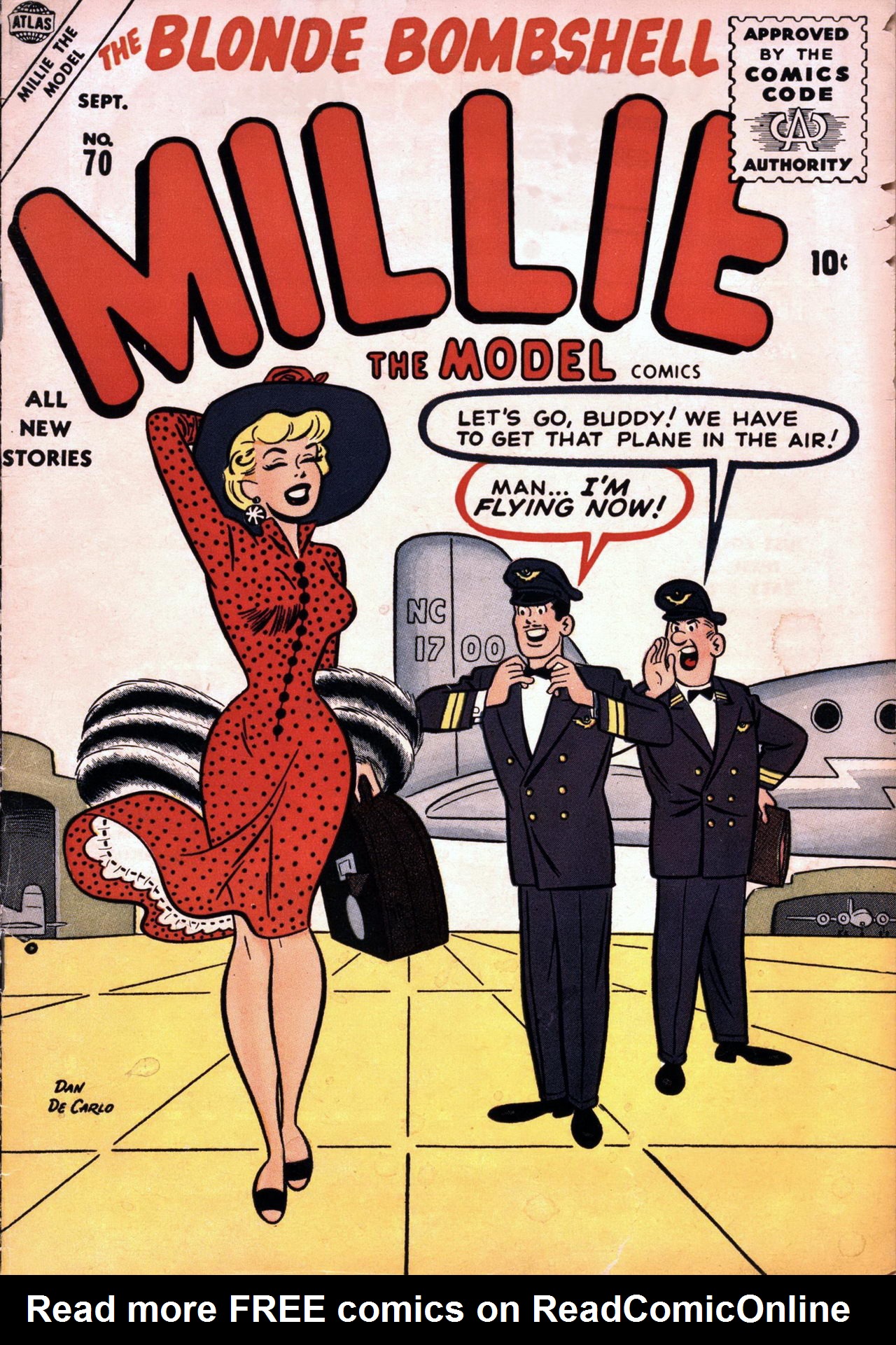 Read online Millie the Model comic -  Issue #70 - 1