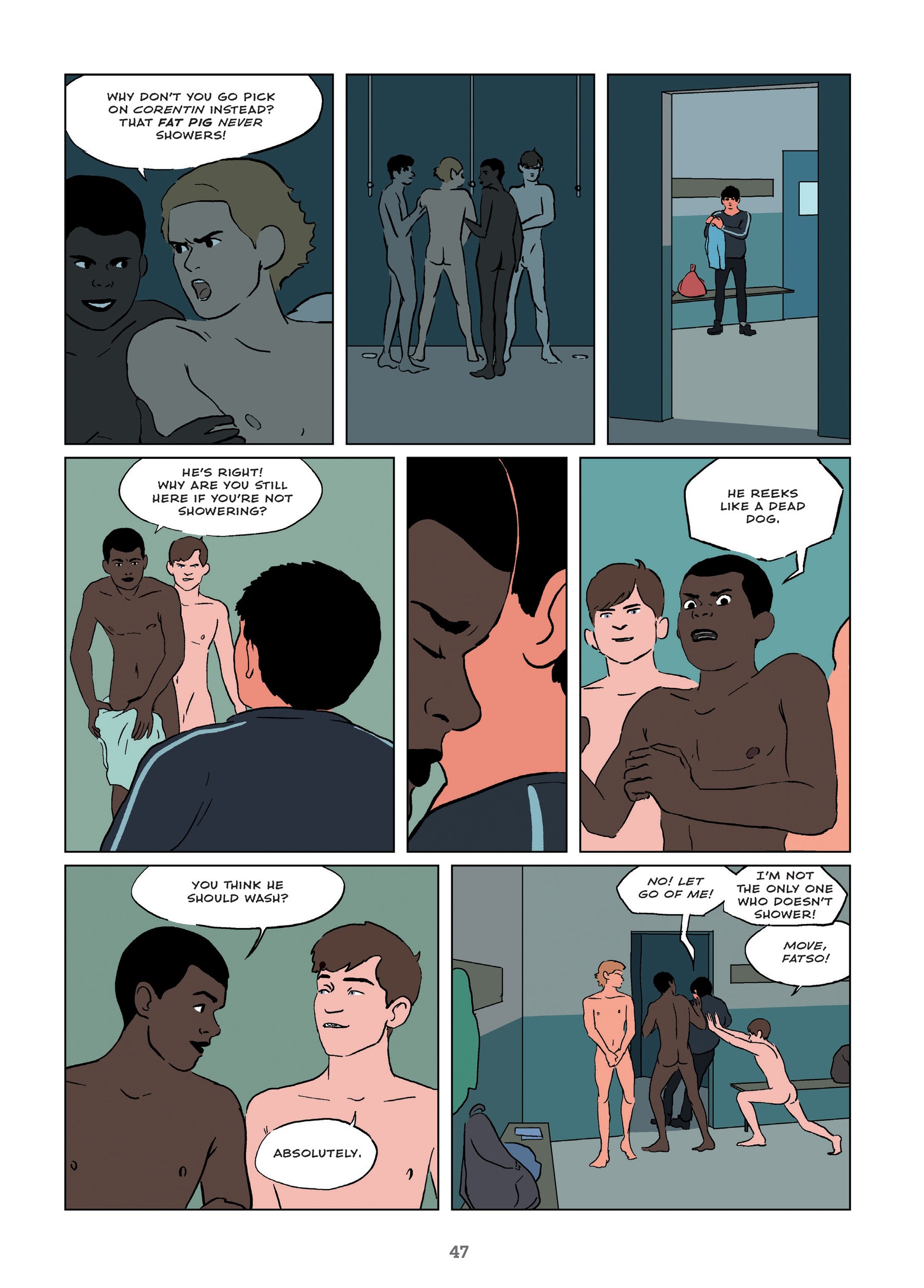 Read online The Locker Room comic -  Issue # TPB - 48