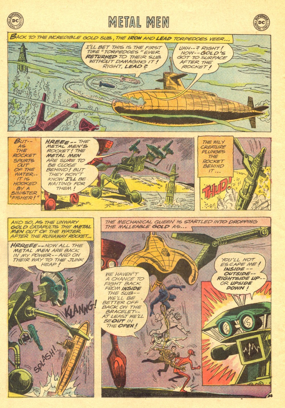Read online Metal Men (1963) comic -  Issue #5 - 28