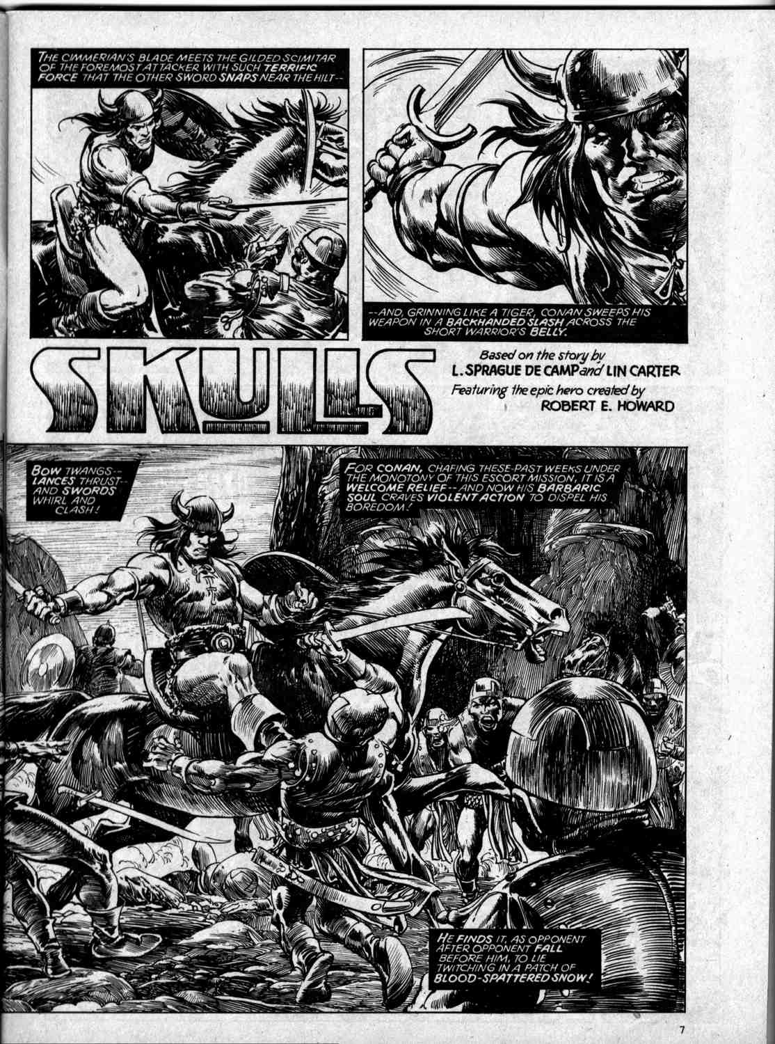 Read online The Savage Sword Of Conan comic -  Issue #59 - 7