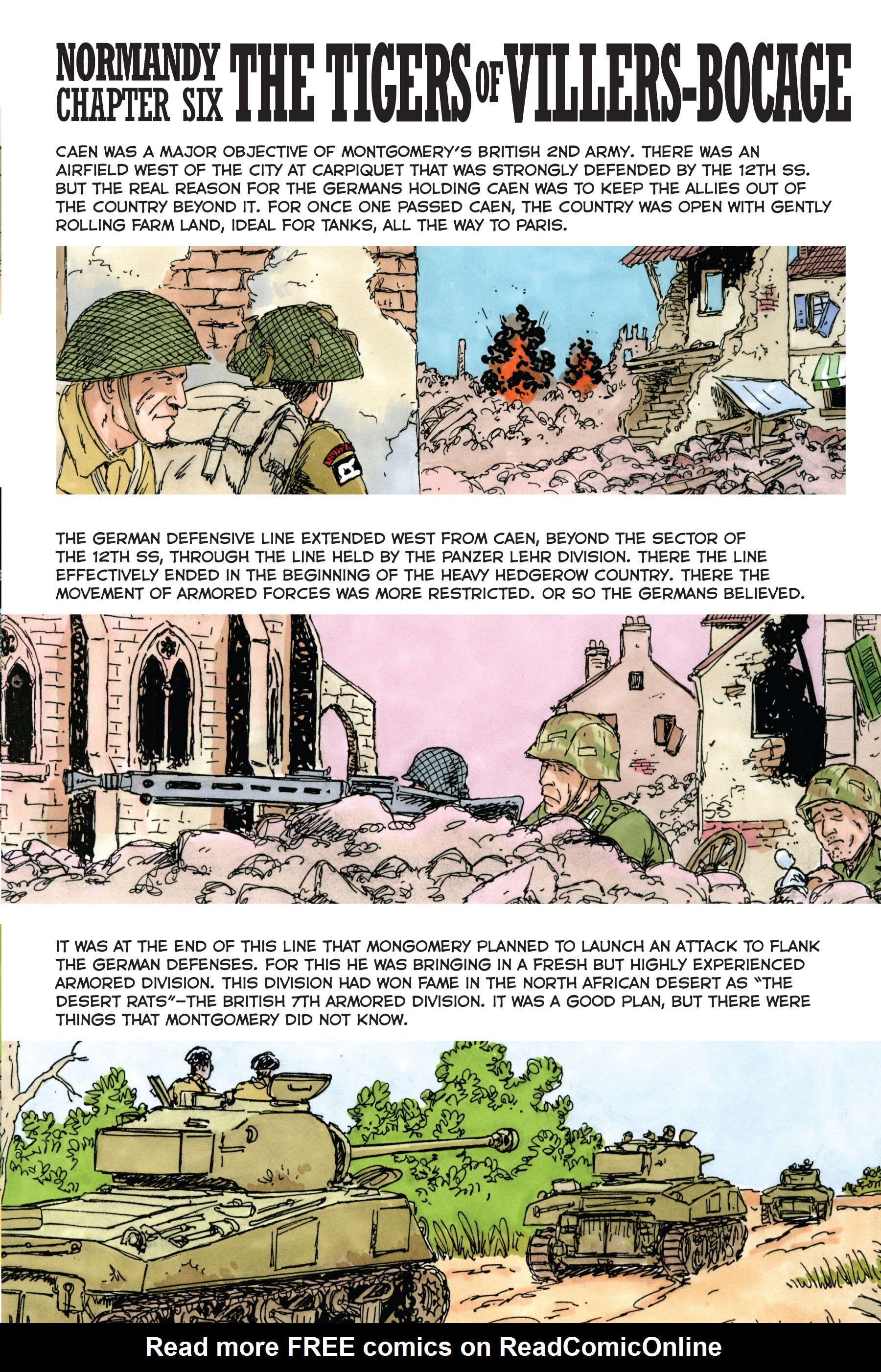 Read online Normandy: A Graphic History of D-Day, the Allied Invasion of Hitler's Fortress Europe comic -  Issue # TPB - 40