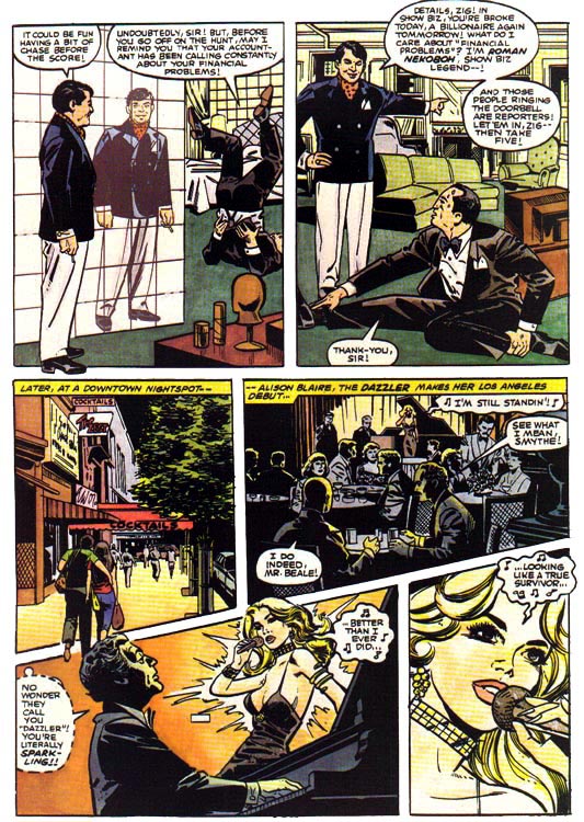 Read online Marvel Graphic Novel comic -  Issue #12 - Dazzler - The Movie - 18