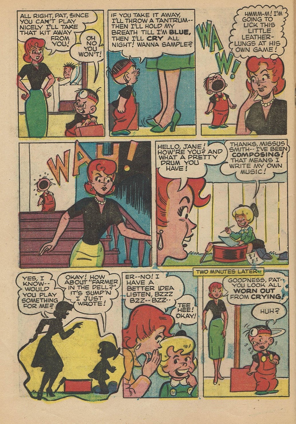 Read online Pat the Brat comic -  Issue #18 - 18