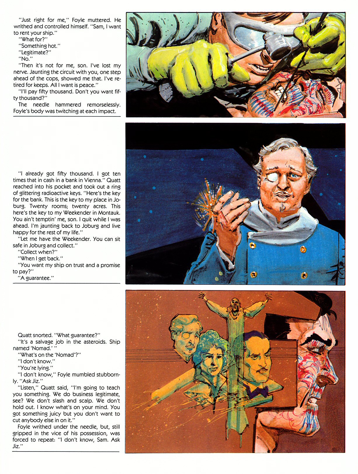 Read online The Complete Alfred Bester's The Stars My Destination comic -  Issue # TPB (Part 1) - 68