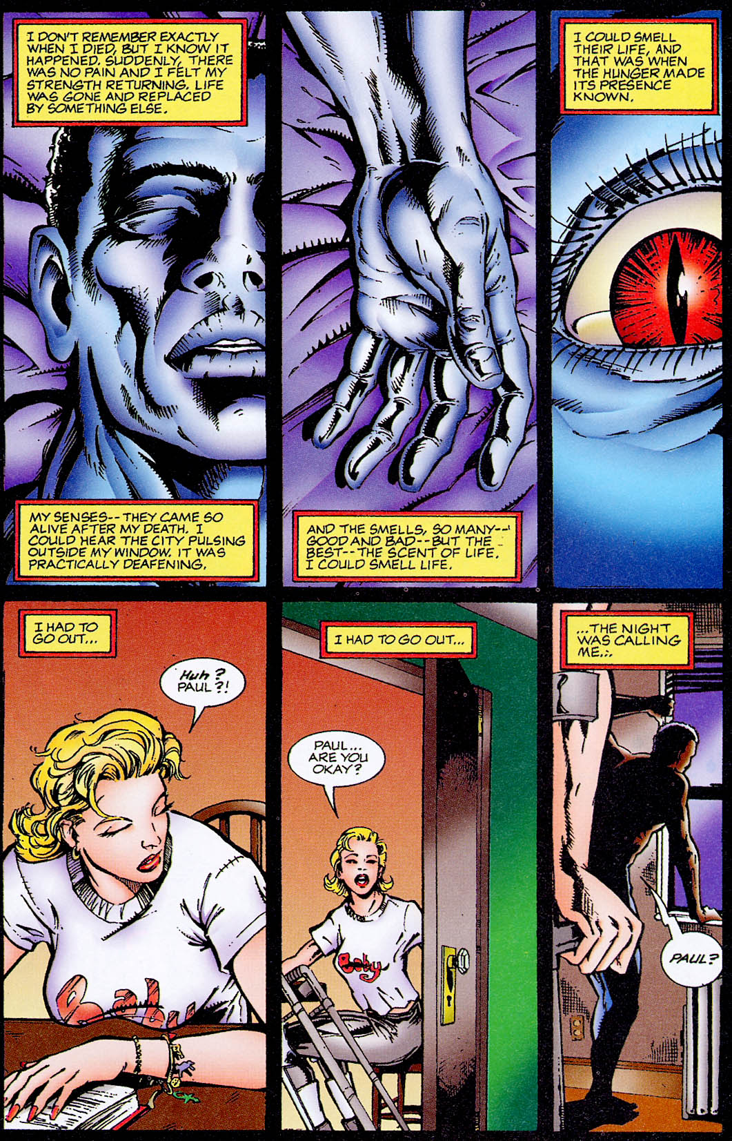 Read online Vampirella/Shadowhawk: Creatures of the Night comic -  Issue # Full - 40