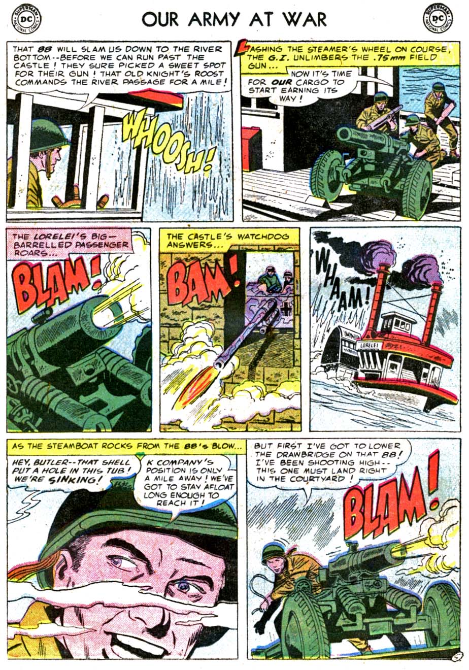 Read online Our Army at War (1952) comic -  Issue #52 - 15