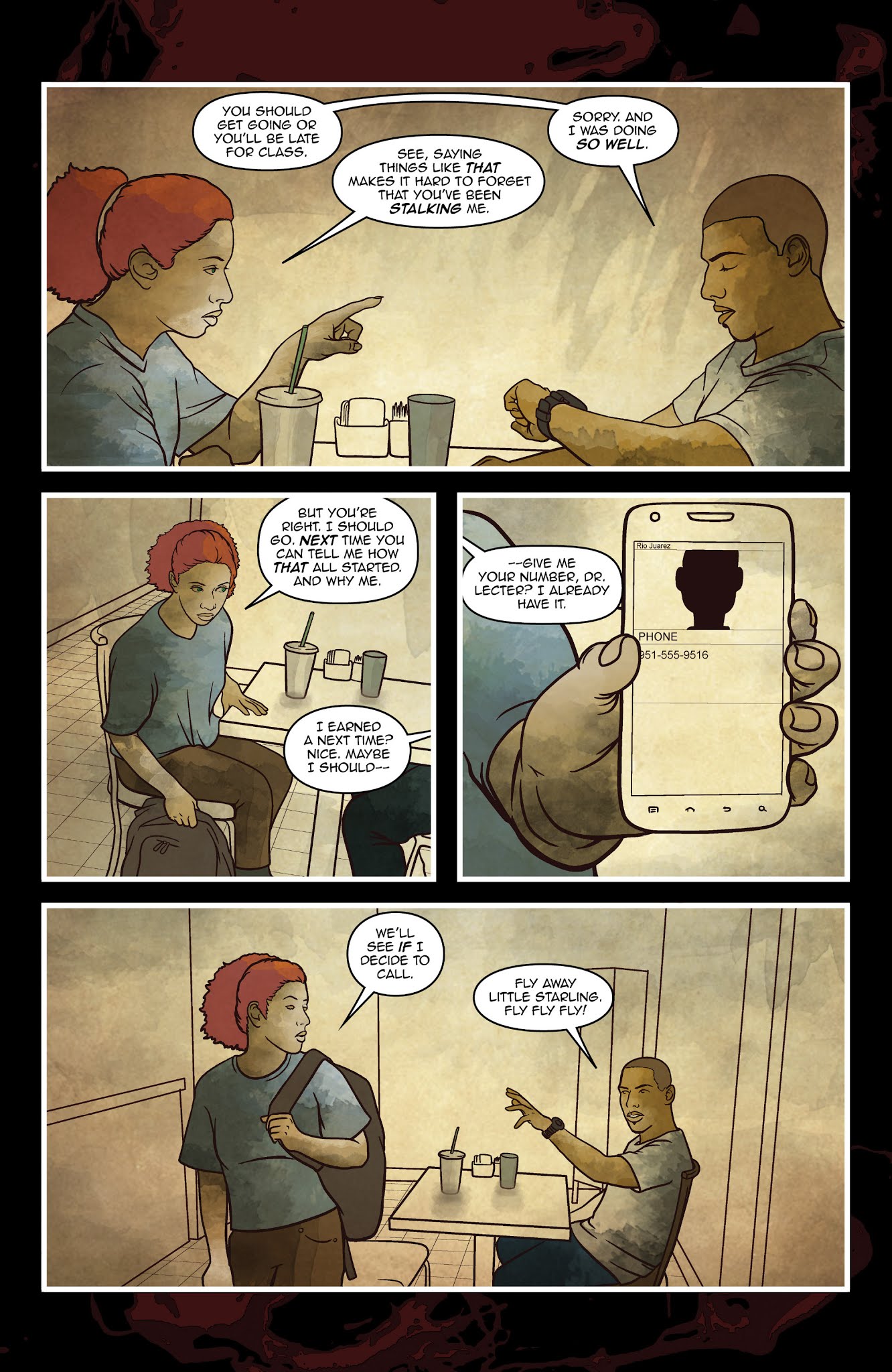 Read online A Voice In The Dark: Get Your Gun comic -  Issue #1 - 22