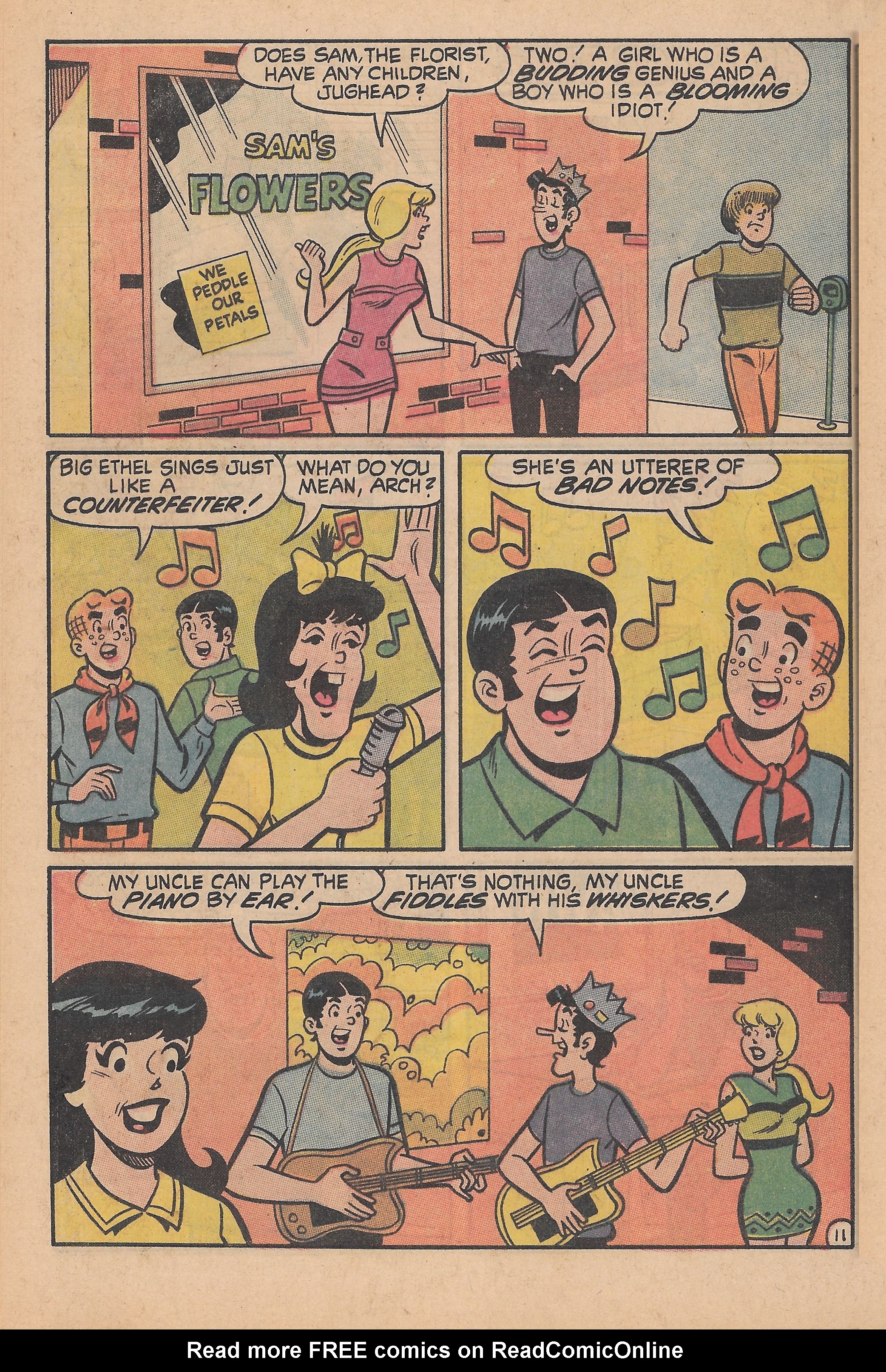 Read online Archie's TV Laugh-Out comic -  Issue #5 - 30