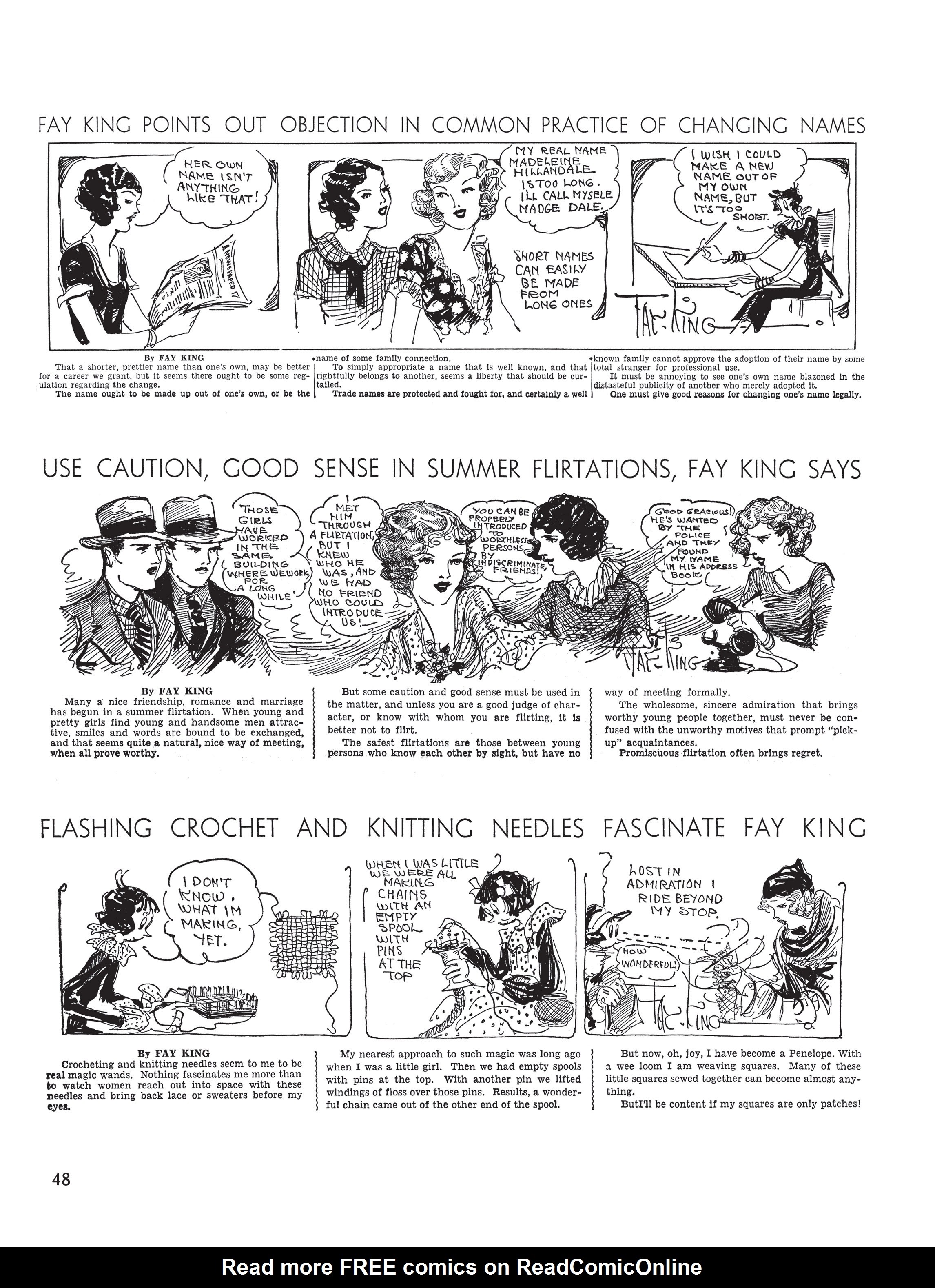 Read online Pretty in Ink: North American Women Cartoonists 1896–2010 comic -  Issue # TPB (Part 1) - 47