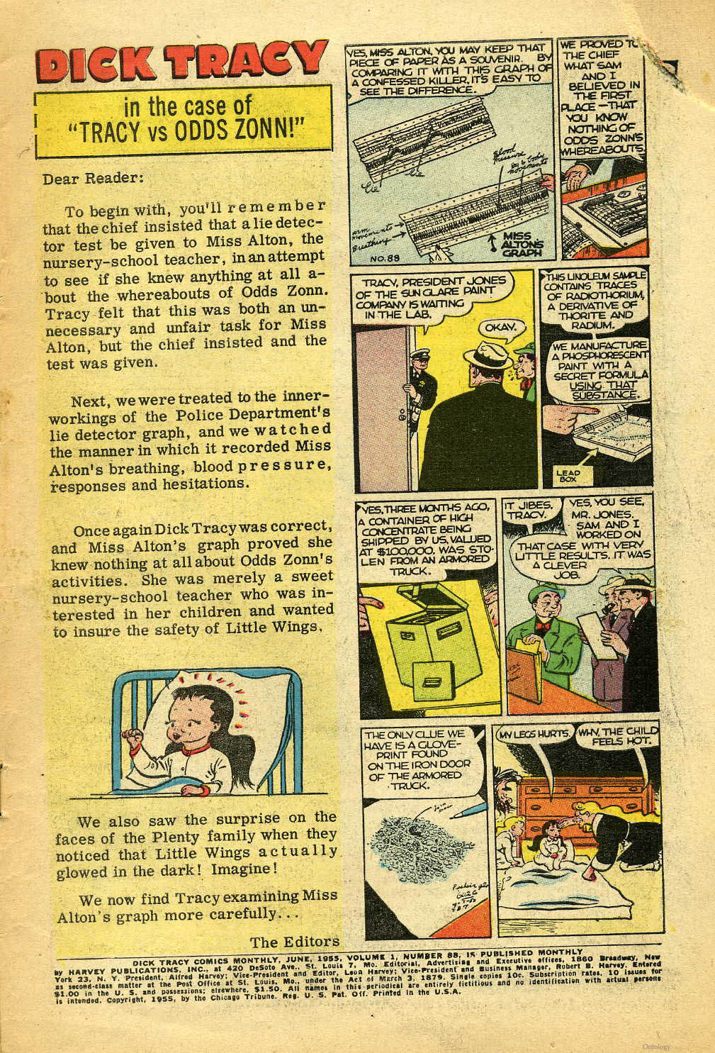 Read online Dick Tracy comic -  Issue #88 - 3