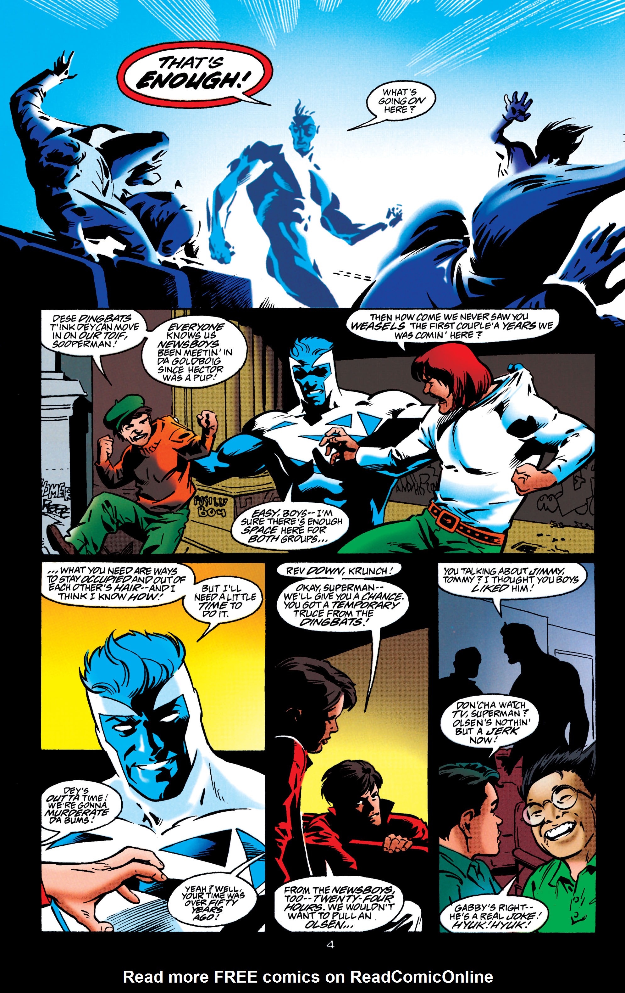 Read online Adventures of Superman (1987) comic -  Issue #549 - 4