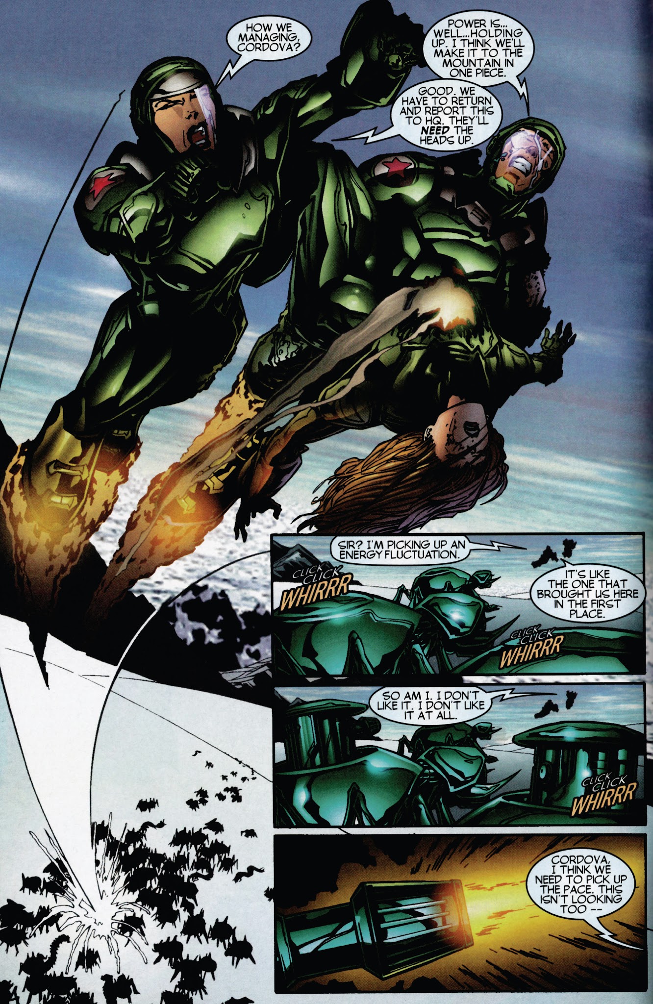 Read online Armorines (1999) comic -  Issue #1 - 6