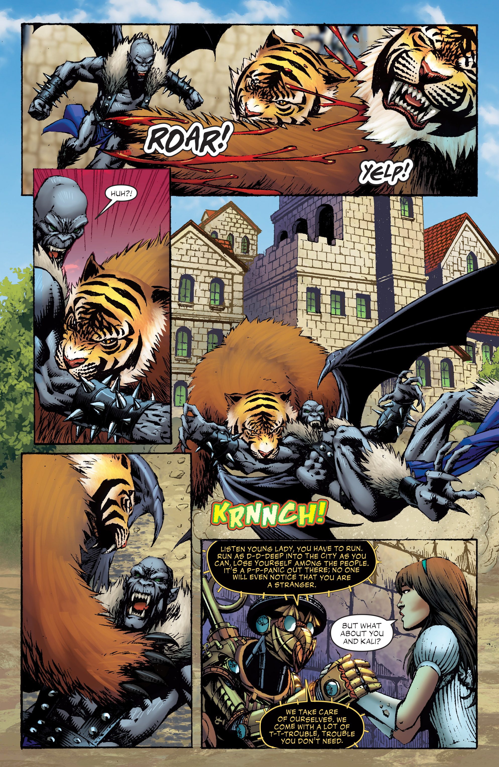 Read online Legends of Oz: Tik-Tok and the Kalidah comic -  Issue #3 - 15