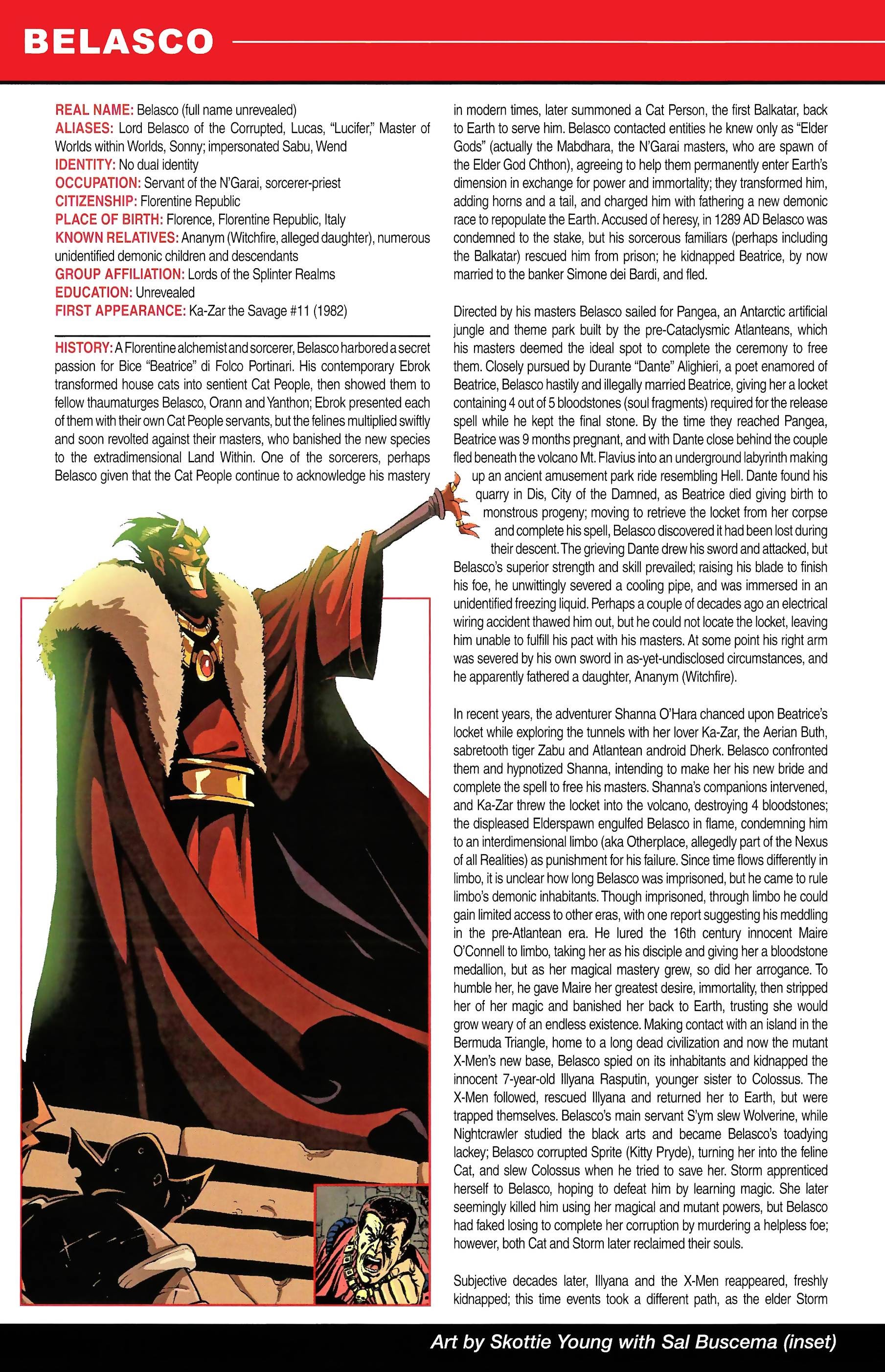 Read online Official Handbook of the Marvel Universe A to Z comic -  Issue # TPB 1 (Part 2) - 84