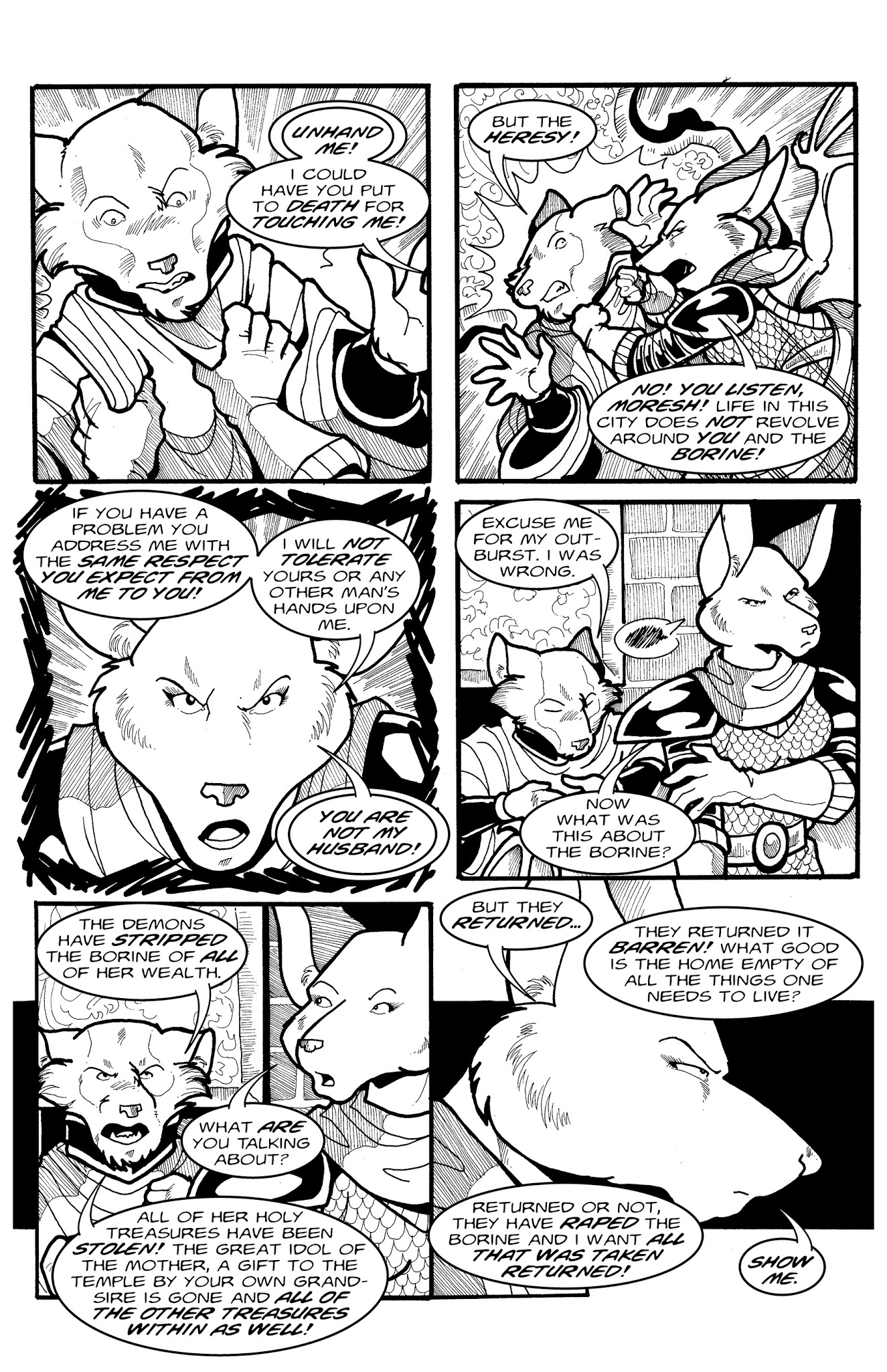 Read online Tall Tails: The Peacekeepers comic -  Issue #3 - 21