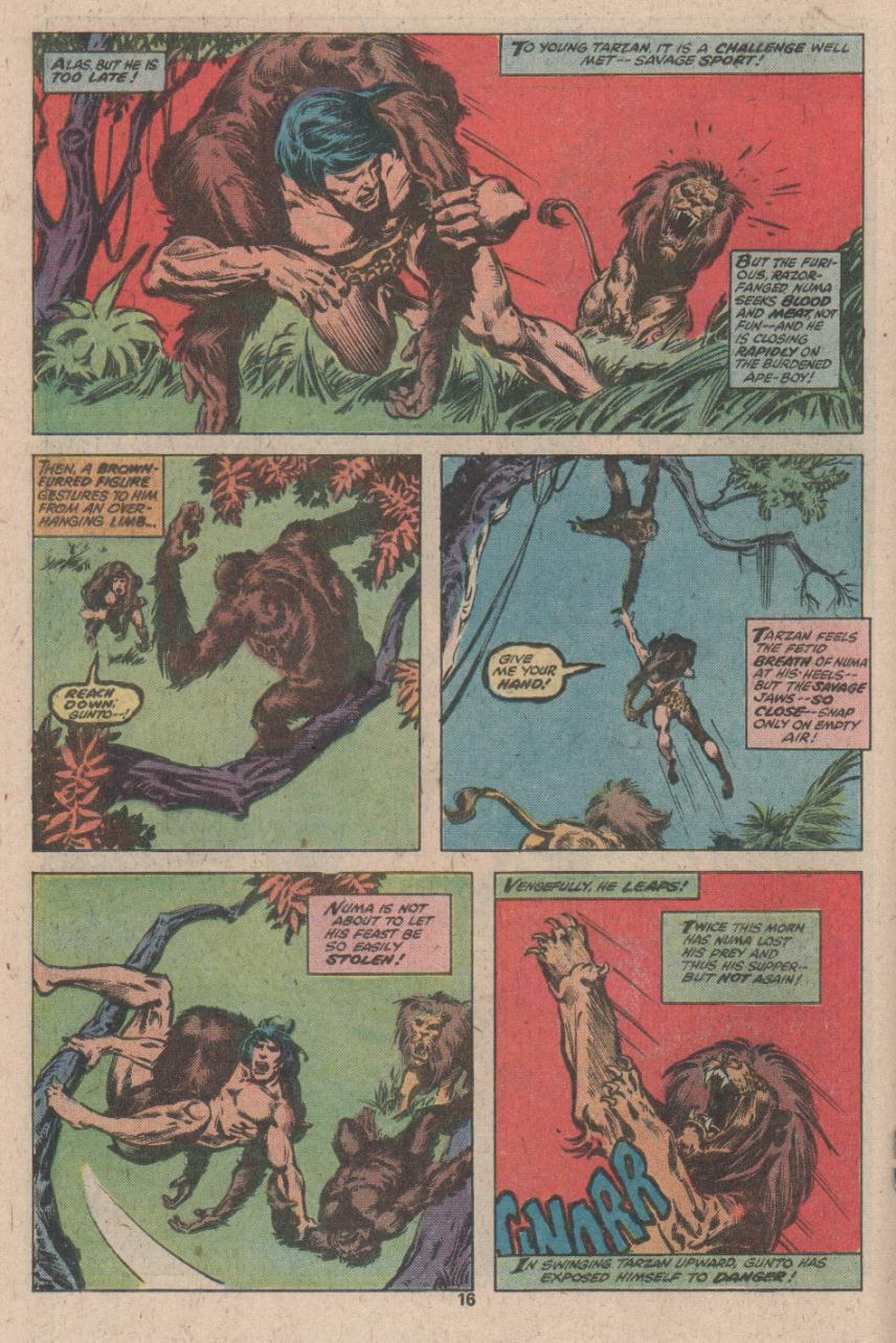 Read online Tarzan (1977) comic -  Issue #12 - 11
