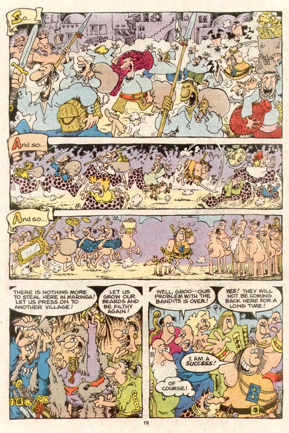 Read online Sergio Aragonés Groo the Wanderer comic -  Issue #49 - 19