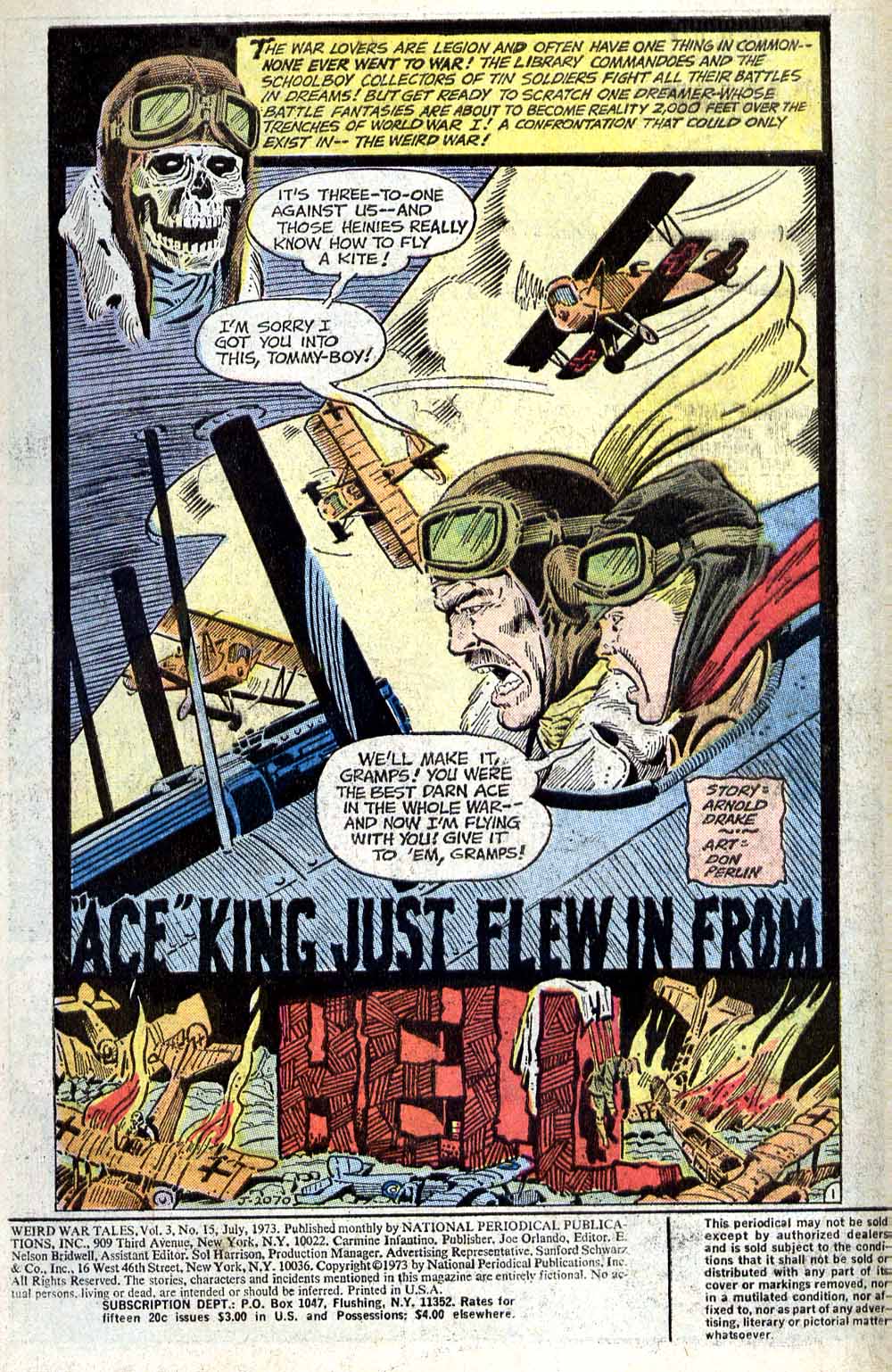 Read online Weird War Tales (1971) comic -  Issue #15 - 3