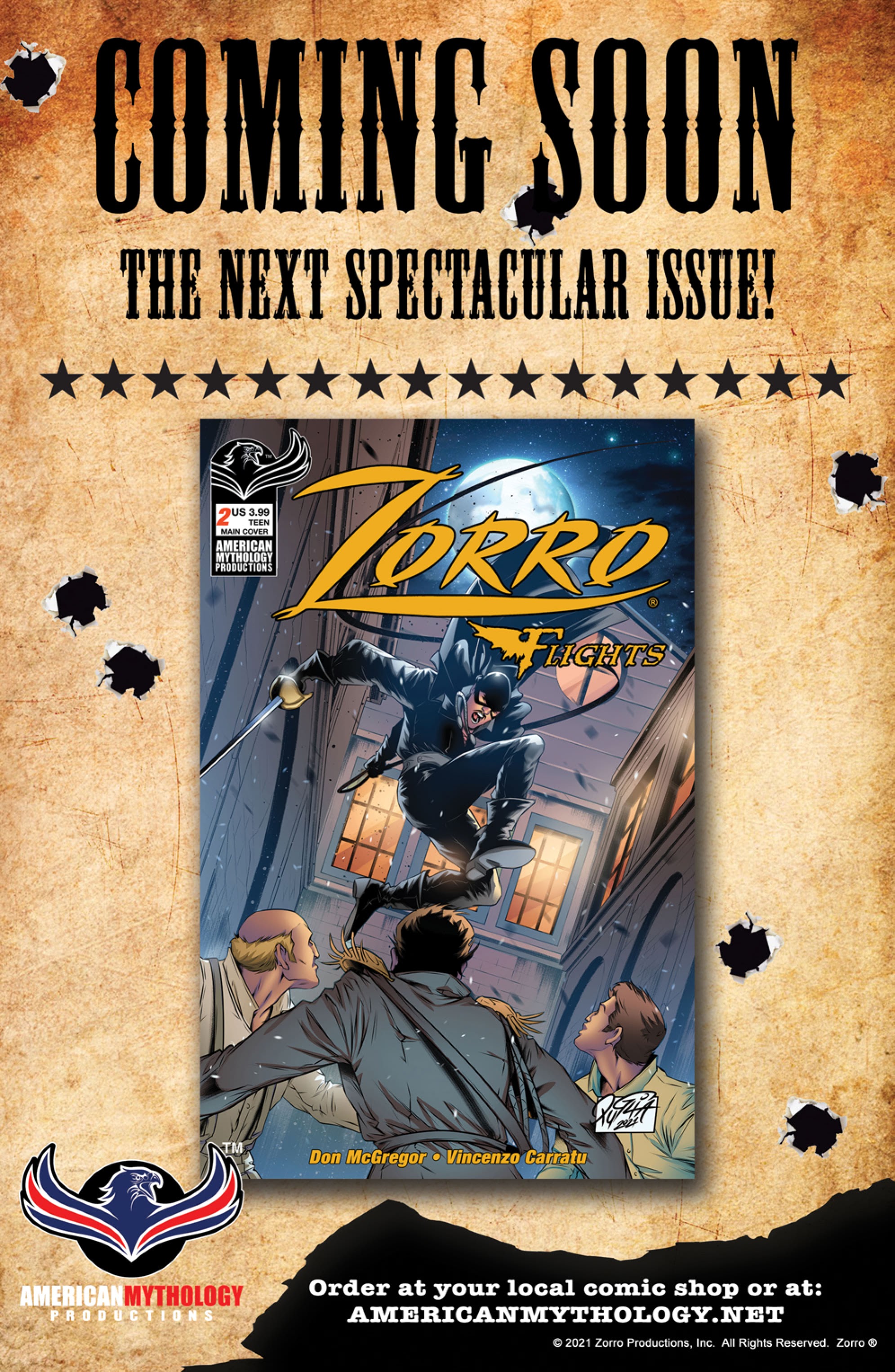 Read online Zorro Flights comic -  Issue #1 - 21