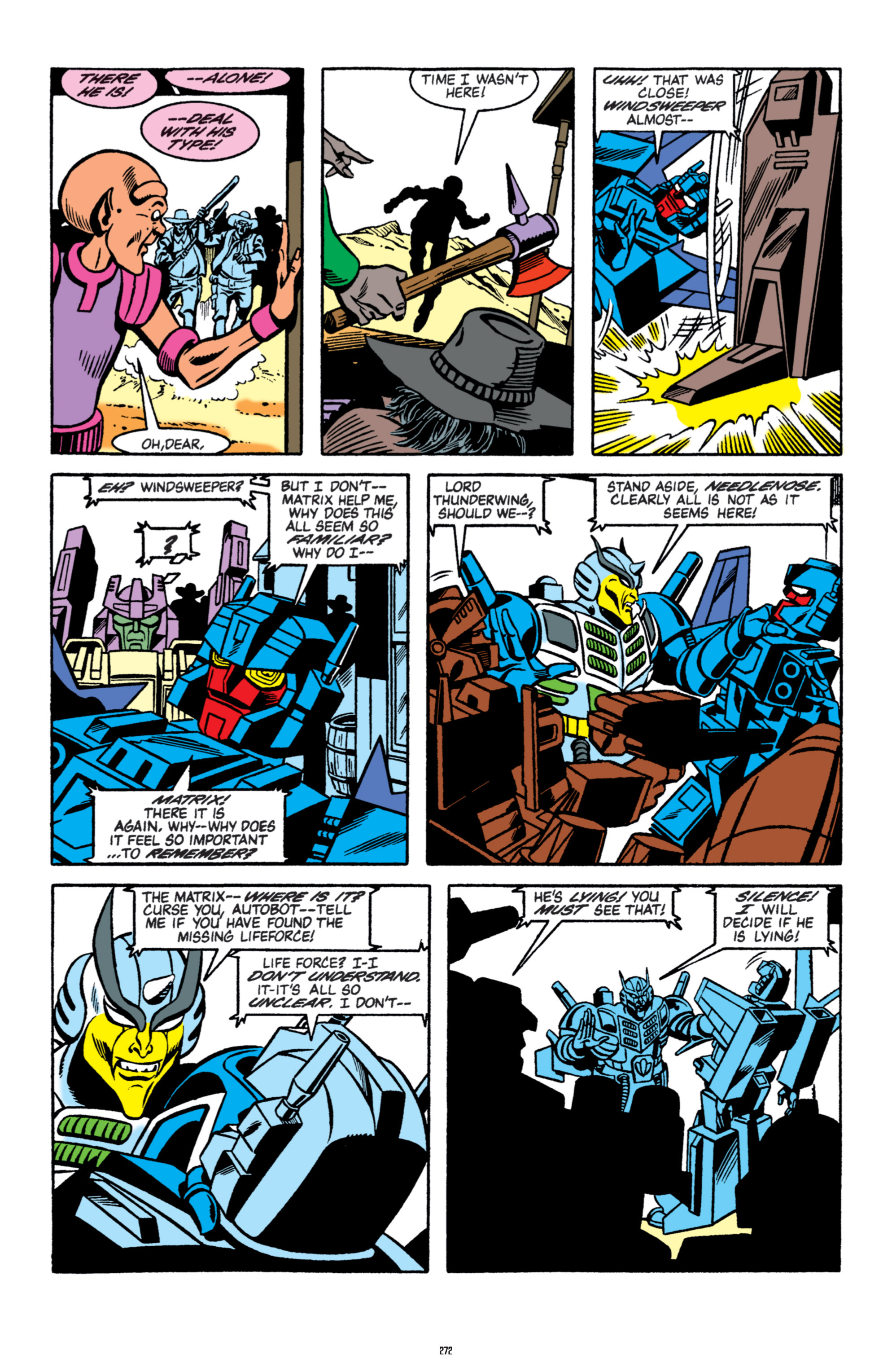 Read online The Transformers Classics comic -  Issue # TPB 5 - 273