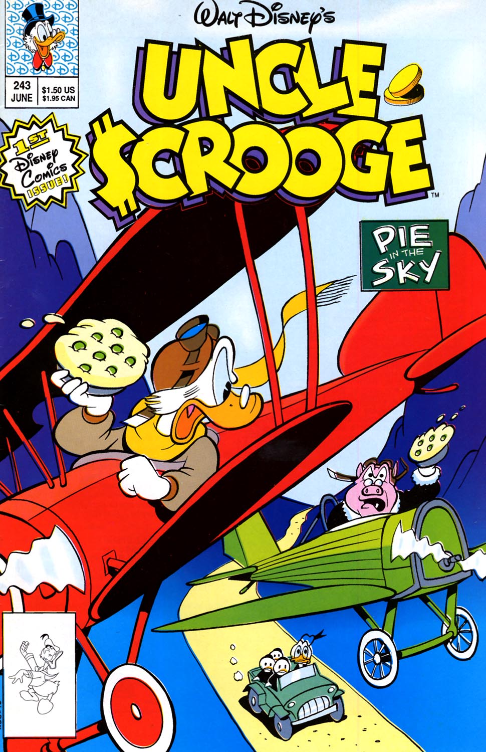 Read online Uncle Scrooge (1953) comic -  Issue #243 - 1