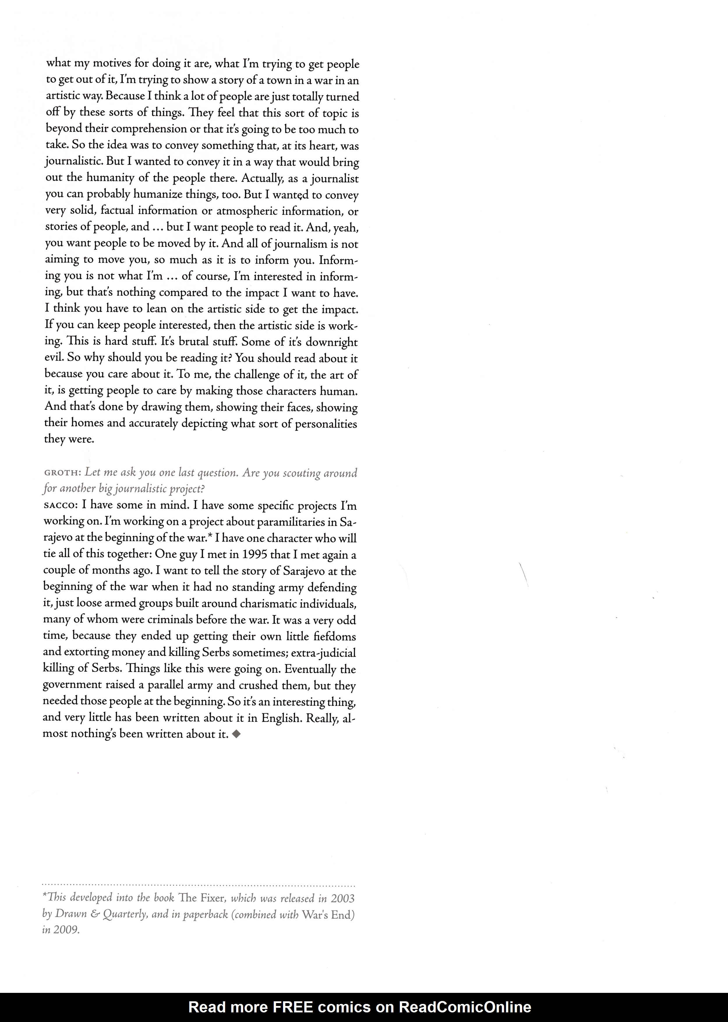 Read online Safe Area Goražde comic -  Issue # TPB (Part 3) - 95