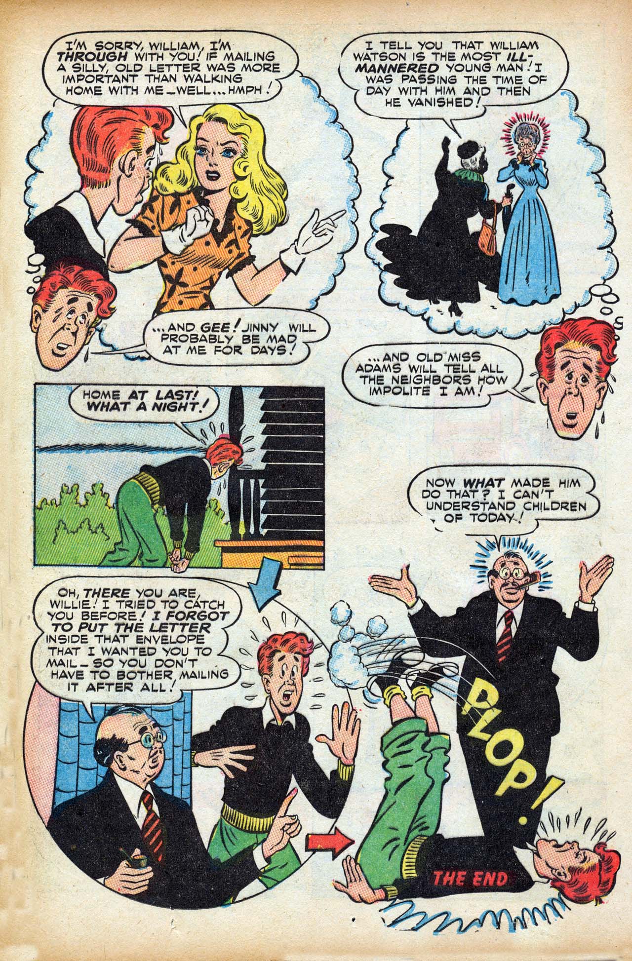 Read online Willie Comics (1946) comic -  Issue #11 - 16