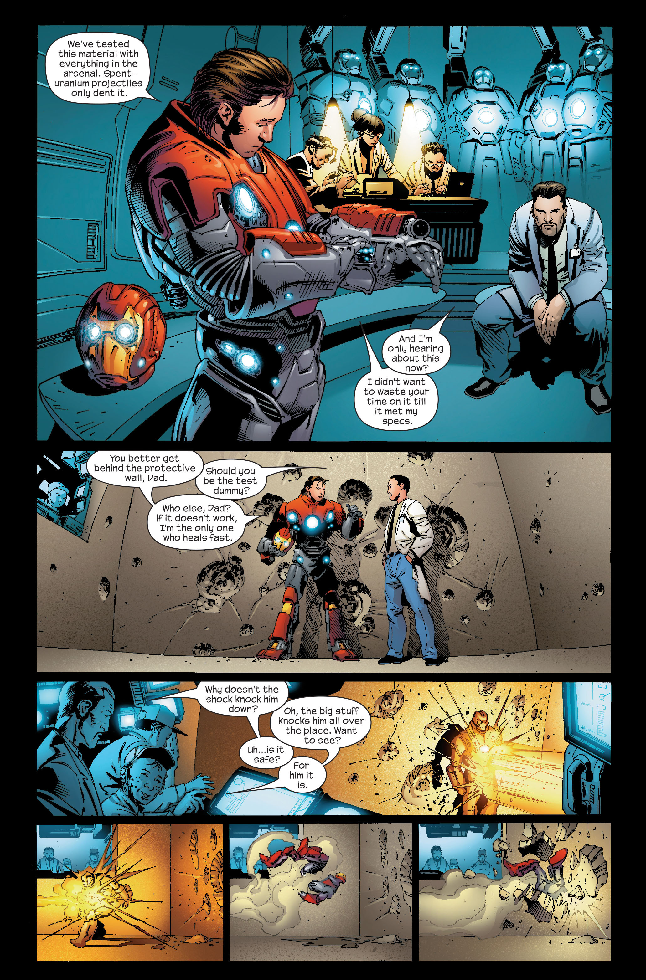 Read online Ultimate Iron Man (2005) comic -  Issue #5 - 5