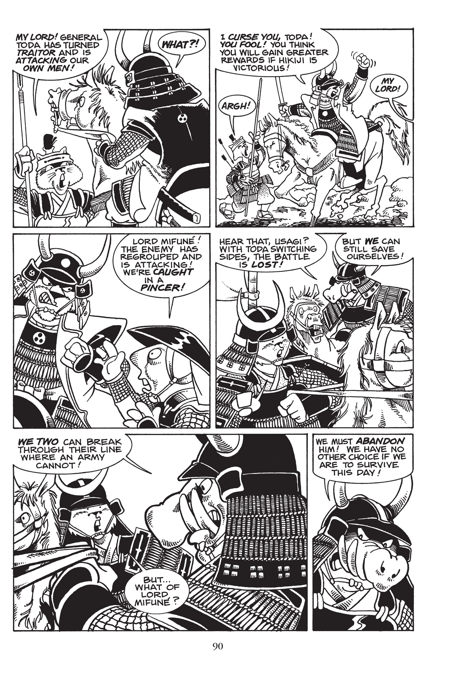 Read online Usagi Yojimbo (1987) comic -  Issue # _TPB 2 - 92