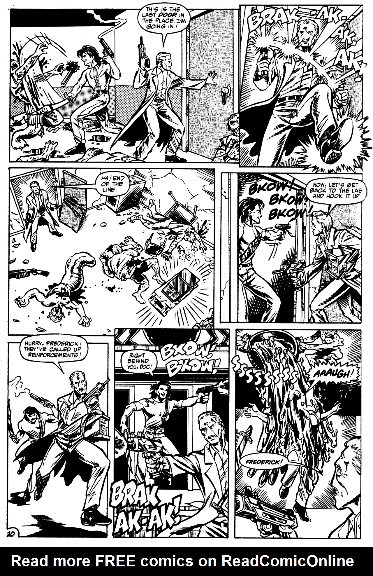 Read online Solo Ex-Mutants comic -  Issue #4 - 22