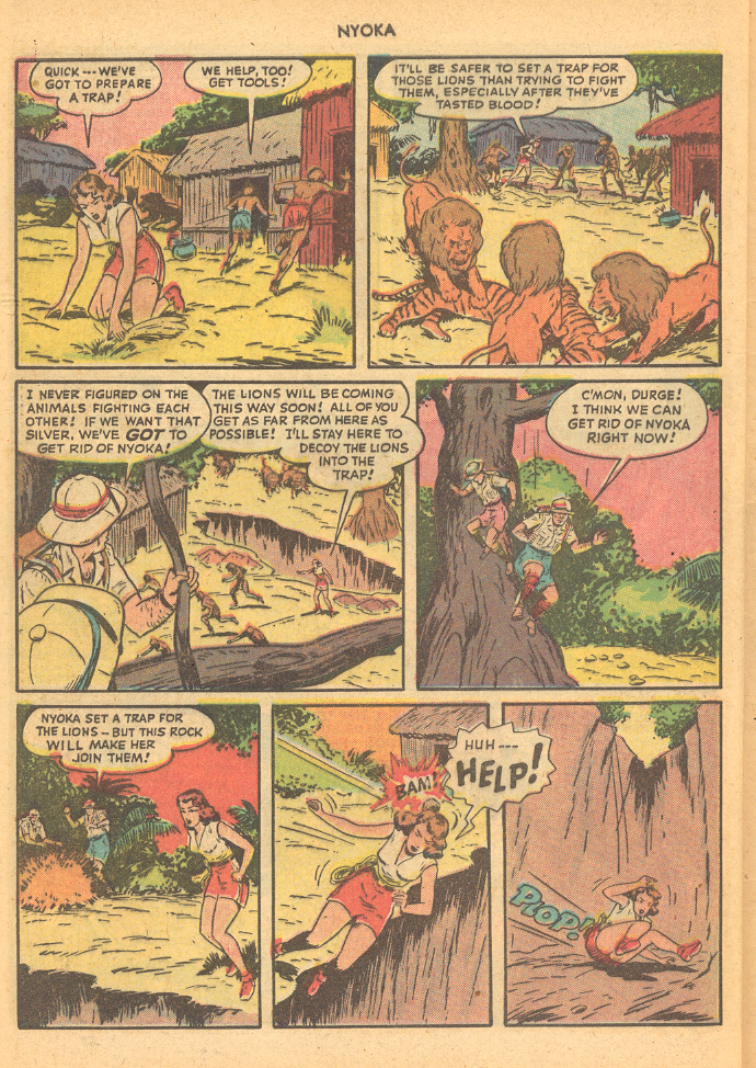 Read online Nyoka the Jungle Girl (1945) comic -  Issue #33 - 44