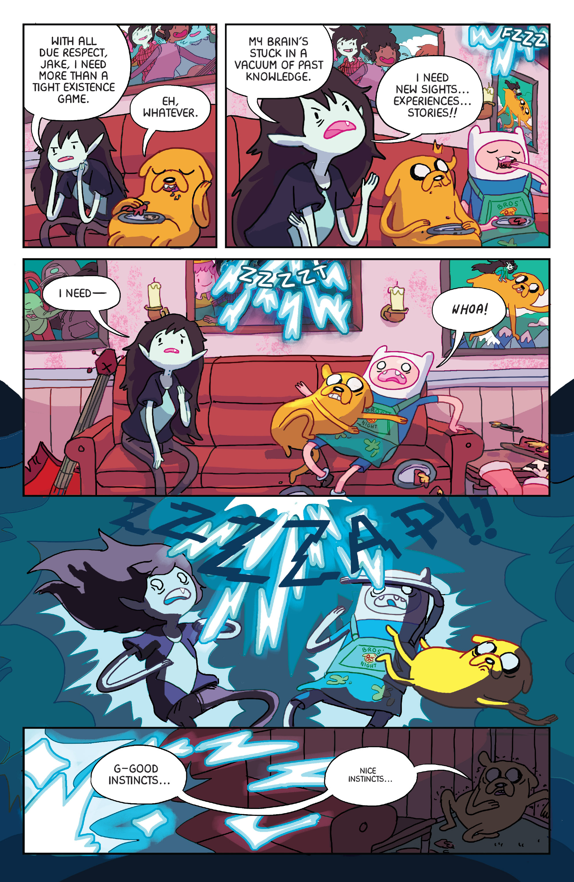 Read online Adventure Time: Marceline Gone Adrift comic -  Issue #1 - 7