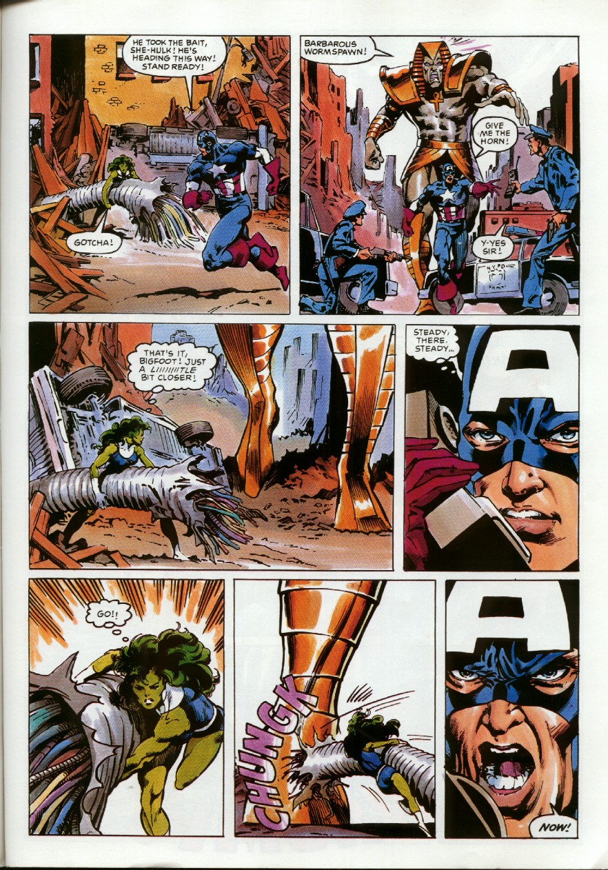 Read online Marvel Graphic Novel comic -  Issue #17 - Revenge of the Living Monolith - 69