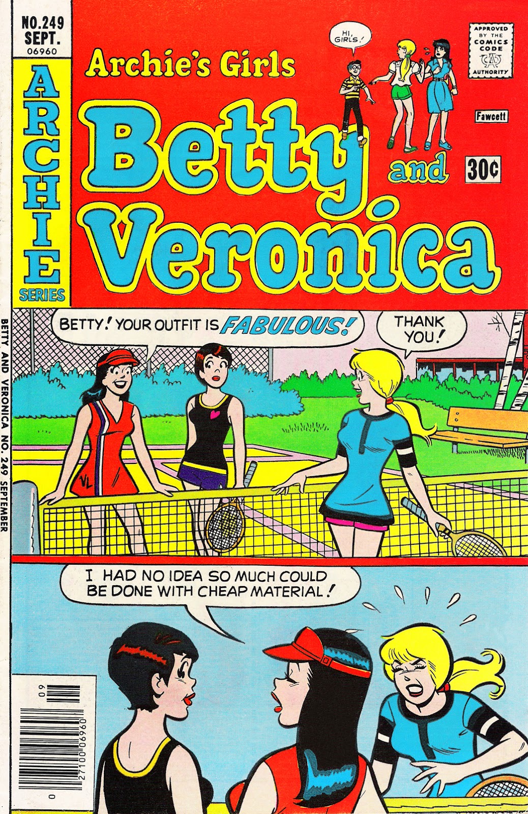 Archie's Girls Betty and Veronica issue 249 - Page 1