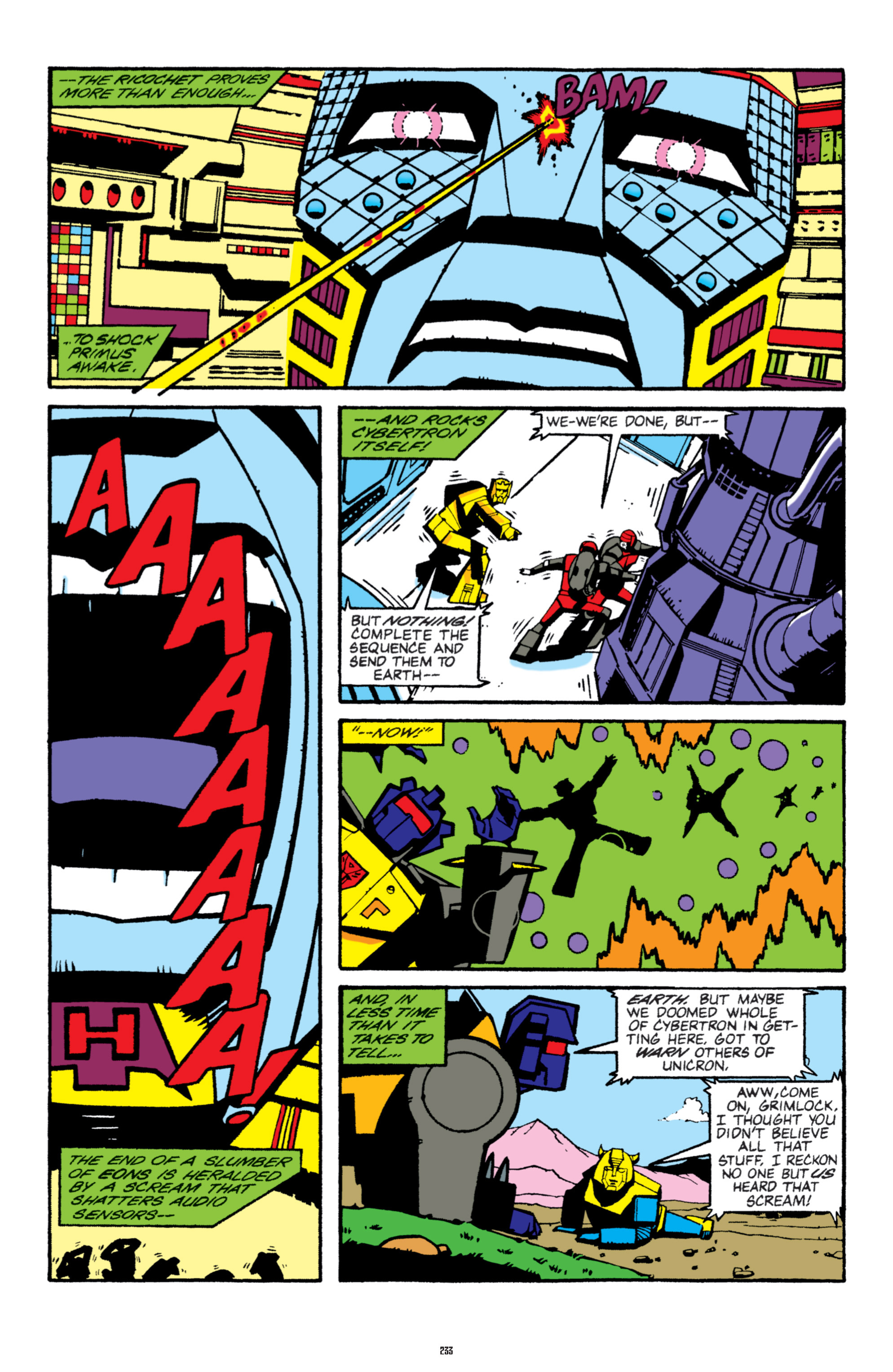 Read online The Transformers Classics comic -  Issue # TPB 5 - 234